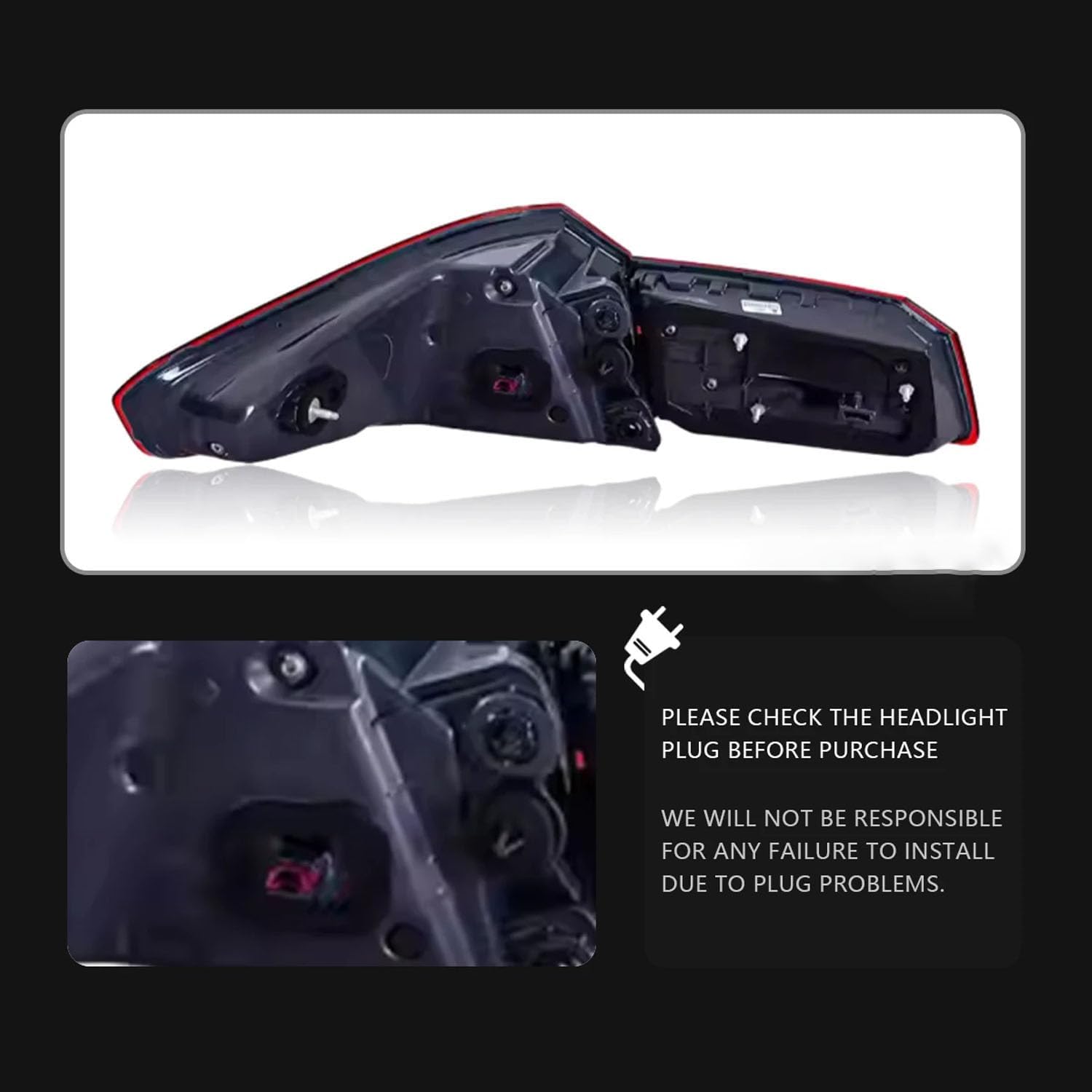 Car Rear Tail Light For BMW 5 Series G30 G38 2018 2019 2020