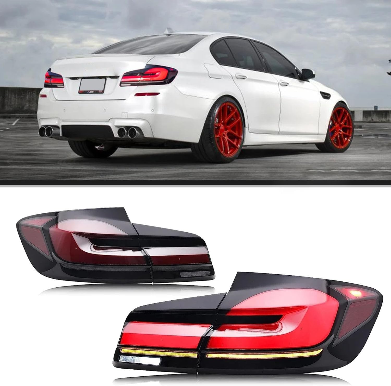 Car Rear Tail Light For BMW F10 F18 2010-2017 525i 530i