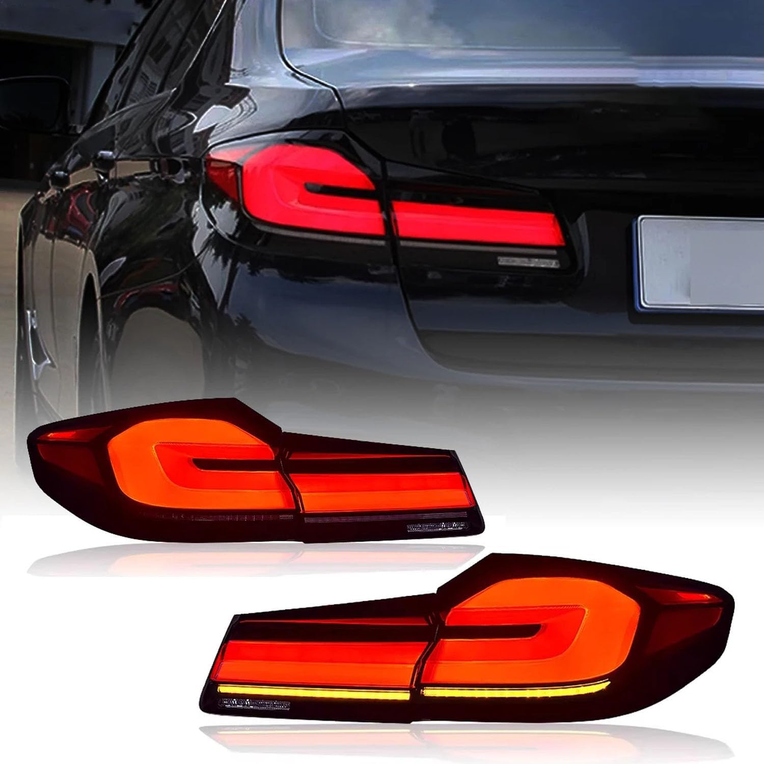 Car Rear Tail Light For BMW G30 G38 Series 5 M5 530 540