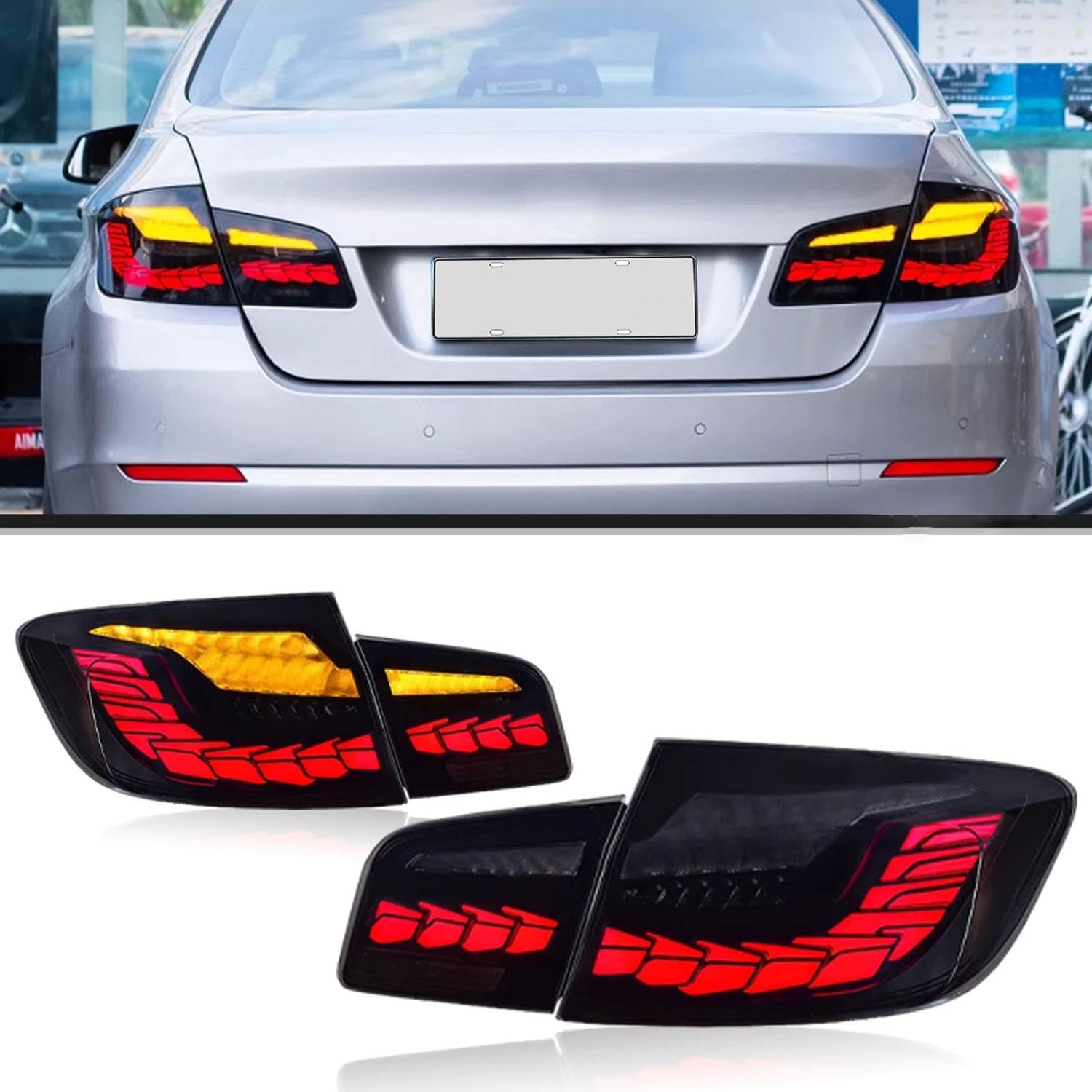 Car Rear Tail Light For BMW Series 5 F10 F18 2011 2012 2013 2014 2015 2016 2017