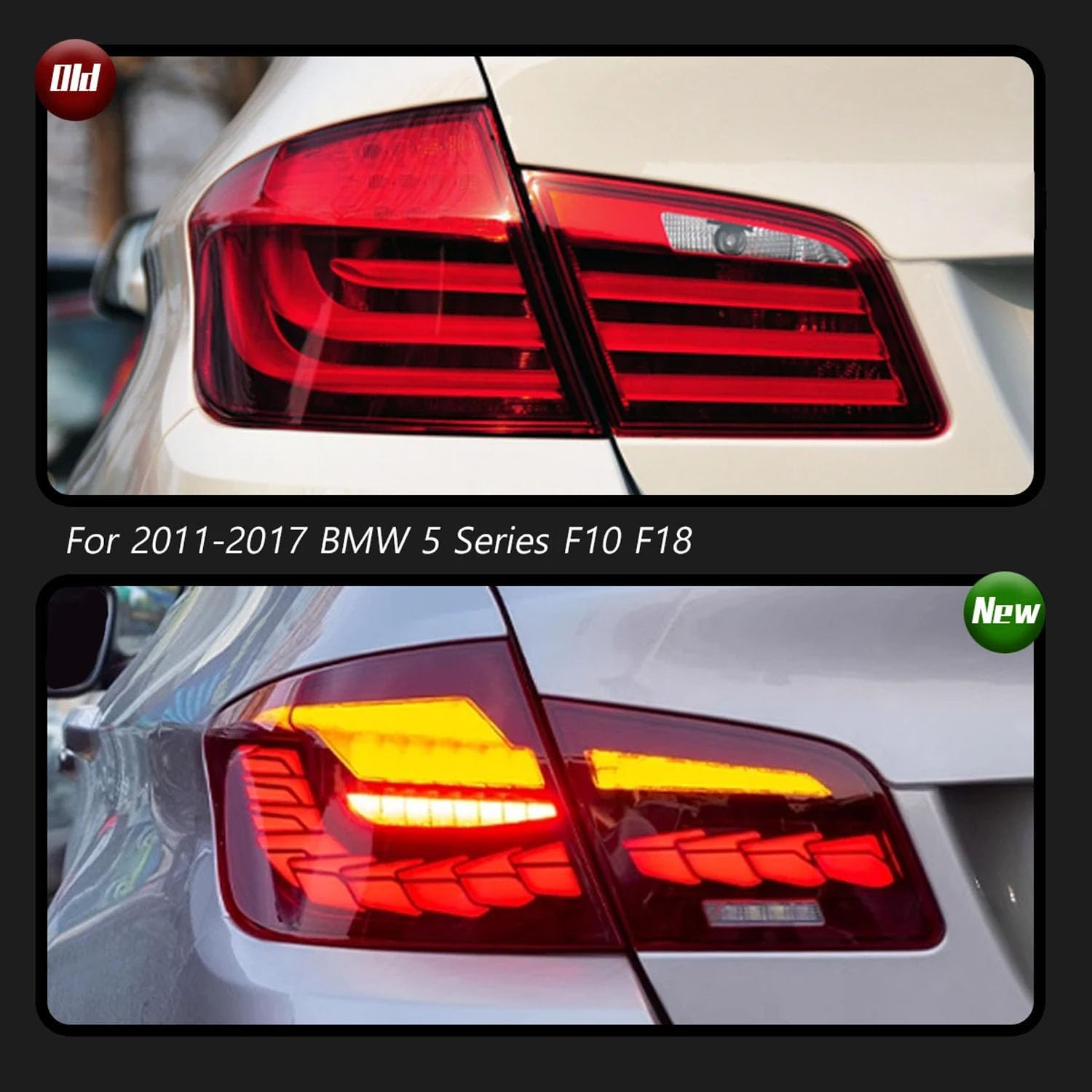 Car Rear Tail Light For BMW Series 5 F10 F18 2011 2012 2013 2014 2015 2016 2017