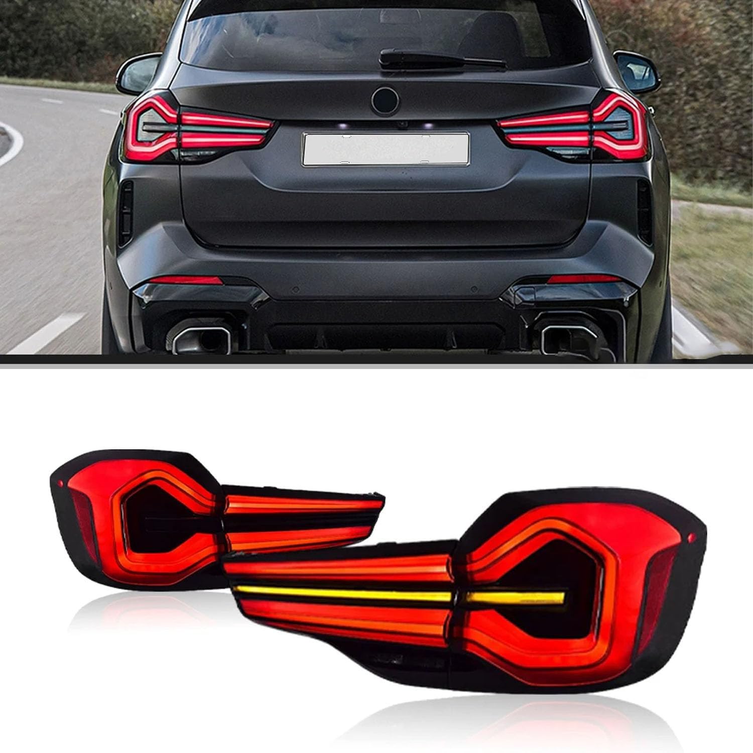 Car Rear Tail Light For BMW X3 2010-2021