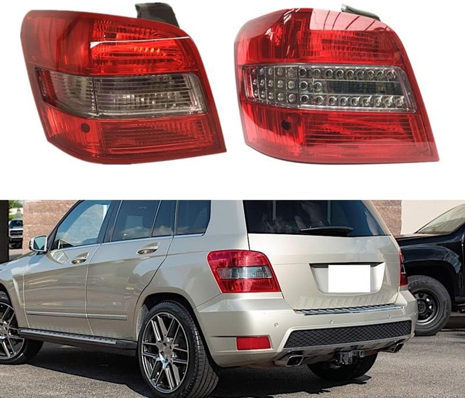 Car Rear Tail Light For Mercedes Benz W204 GLK GLK300 GLK350 GLK260 2008-2012
