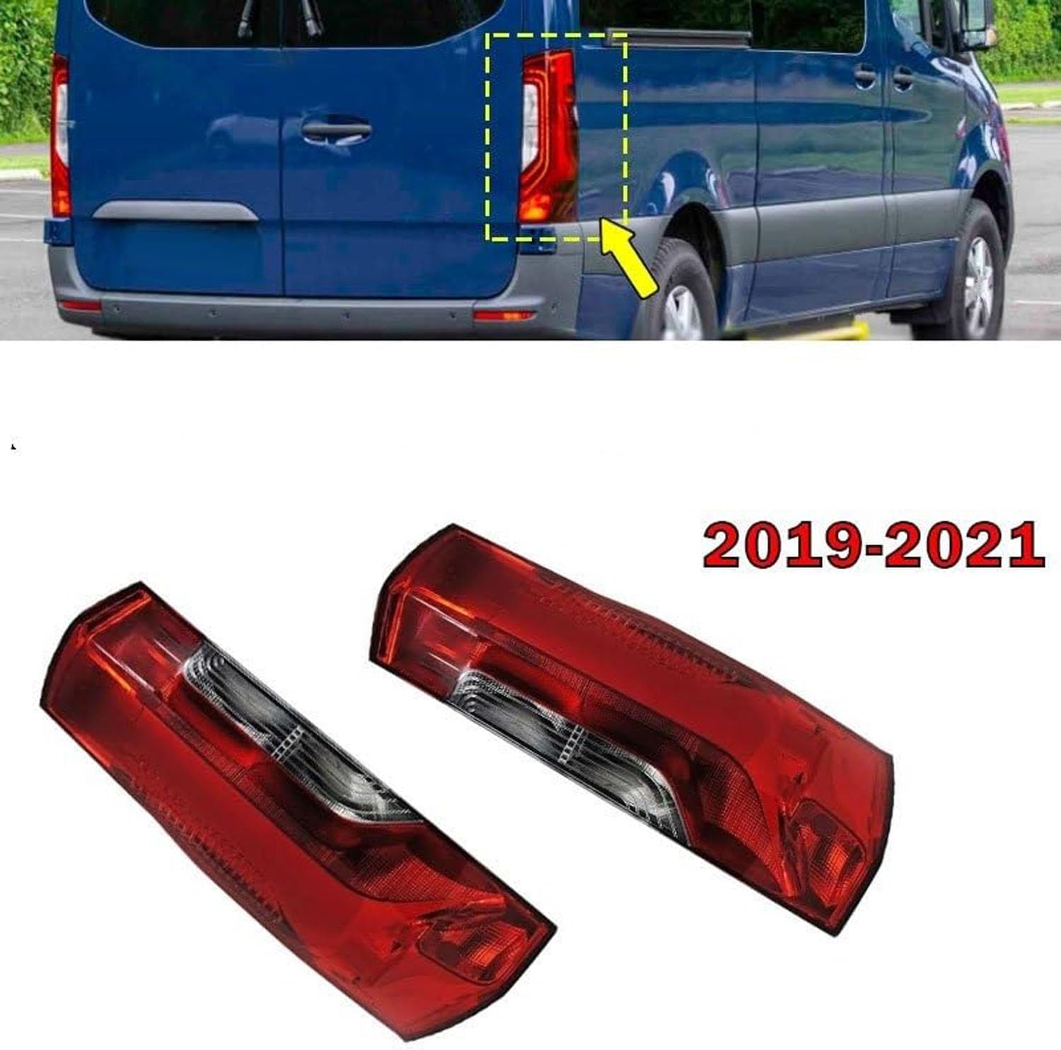 Car Rear Tail Light For Mercedes Benz Sprinter EU Version 2019 2020 2021