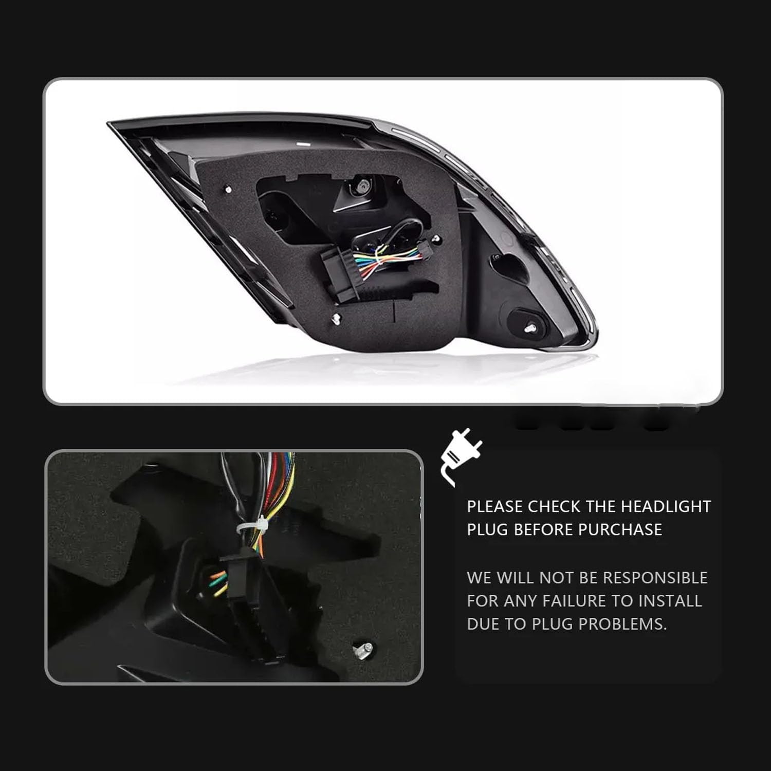 Car Rear Tail Light For Mercedes Benz W204 2007 2008 2009 2010 2011 2012 2013 2014