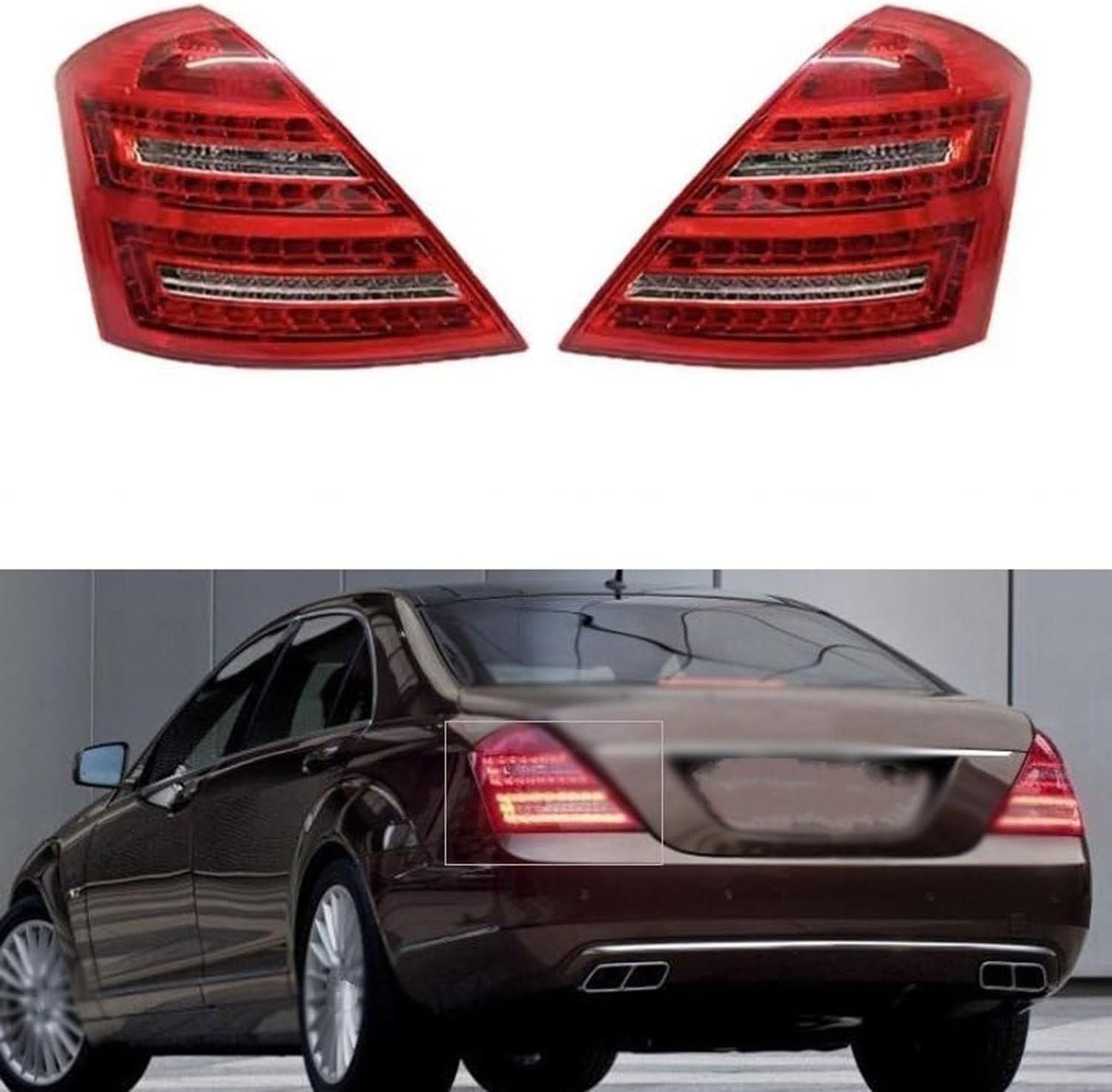 Car Rear Tail Light For Mercedes Benz W221 S-Class 2007 2008 2009