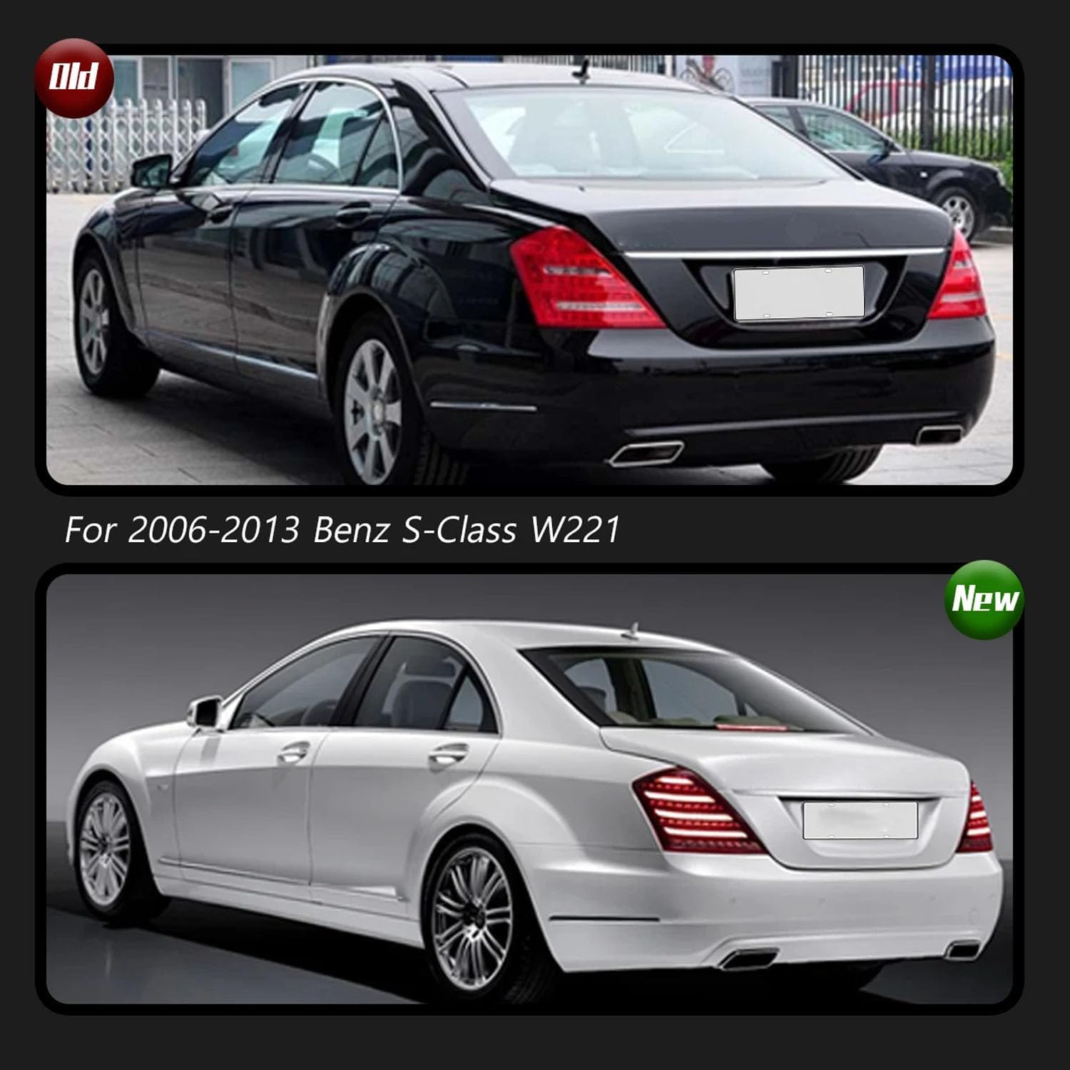 Car Rear Tail Light For Mercedes-Benz Clase S W221 2006-2013