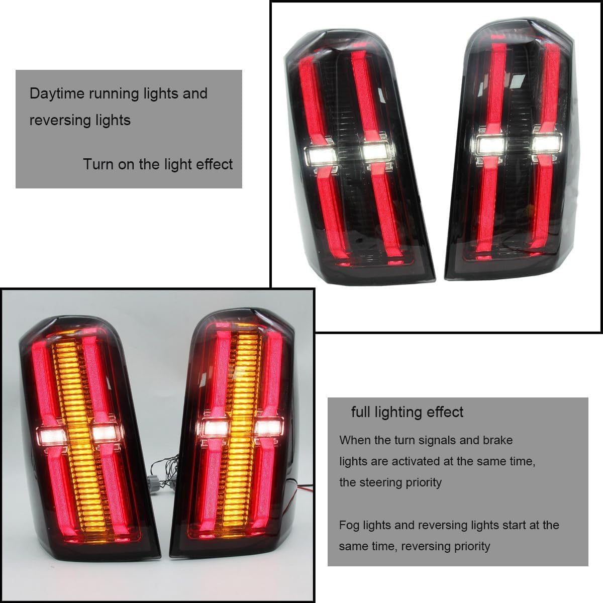 Car Rear Tail Light For Mitsubishi Triton Pajero Sport Montero L200 2015-2018