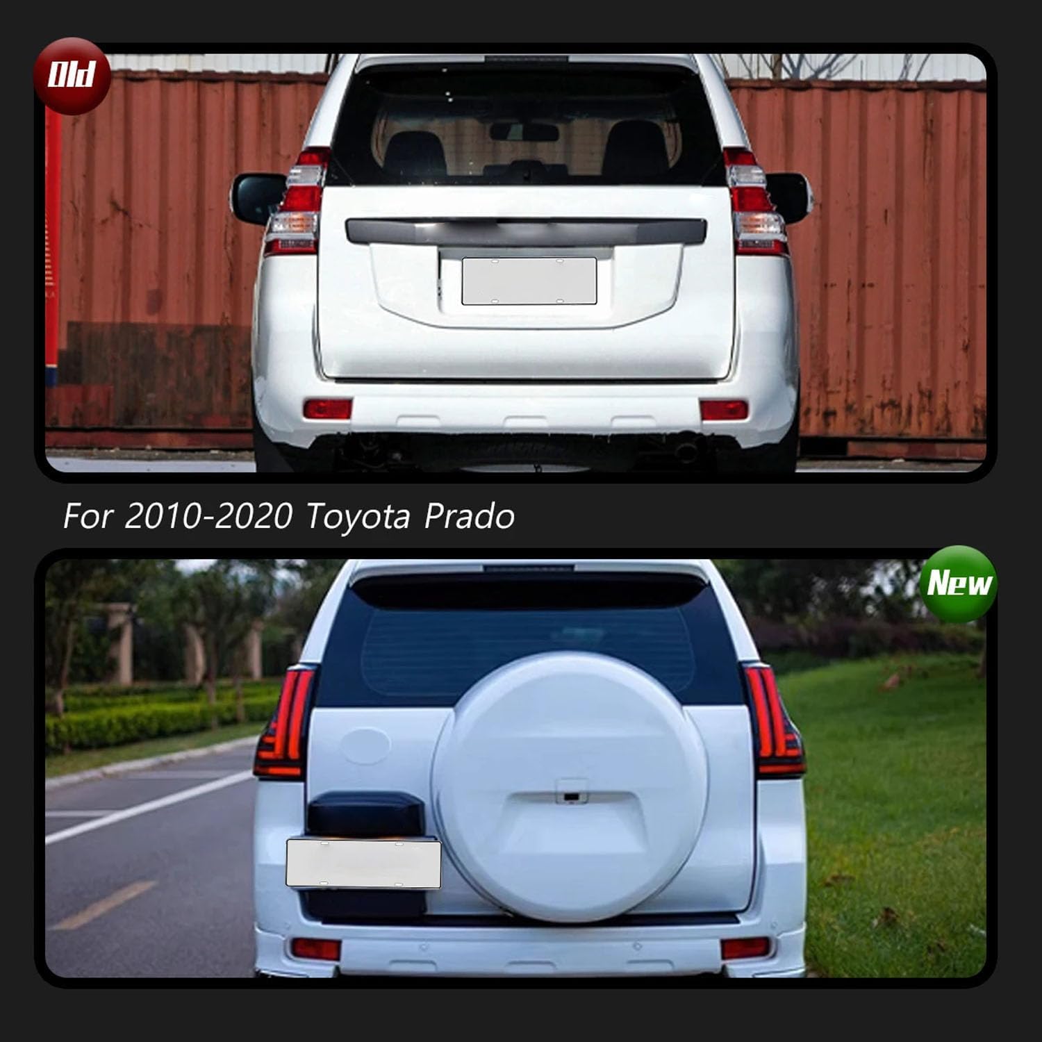 Car Rear Tail Light For Toyota Prado 2010-2020