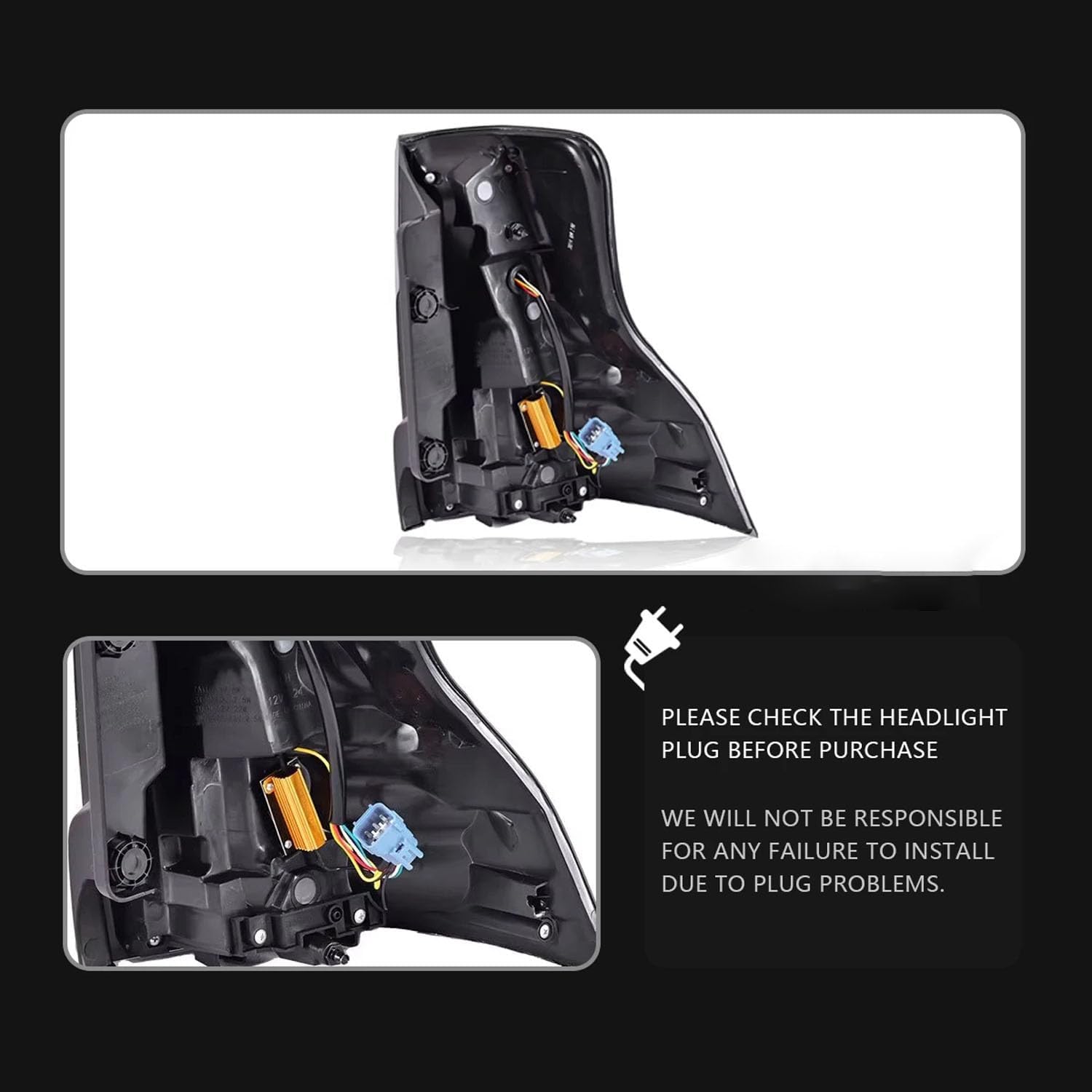 Car Rear Tail Light For Toyota Prado 2010-2020