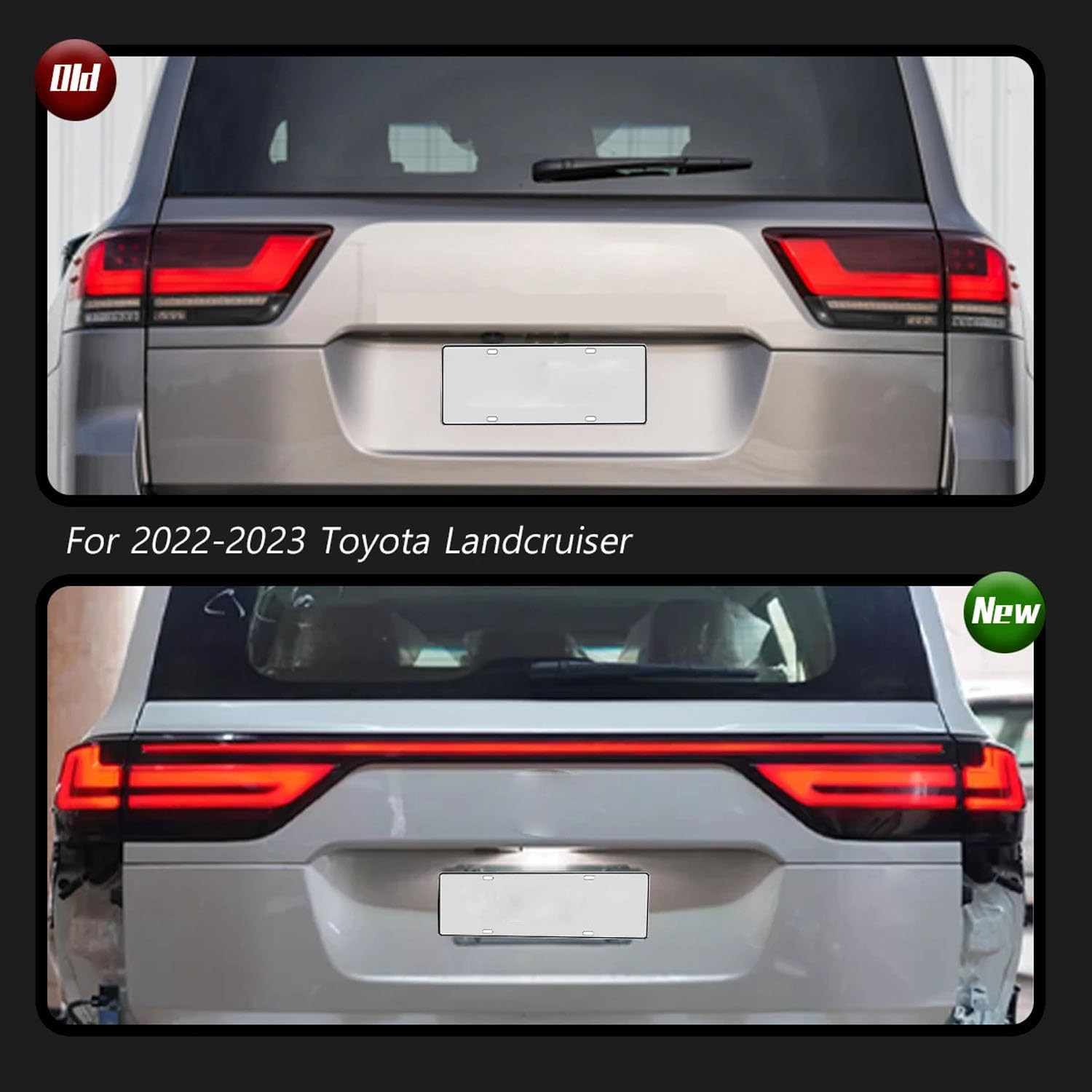 Car Rear Tail Light For Toyota Land Cruiser 2022 2023