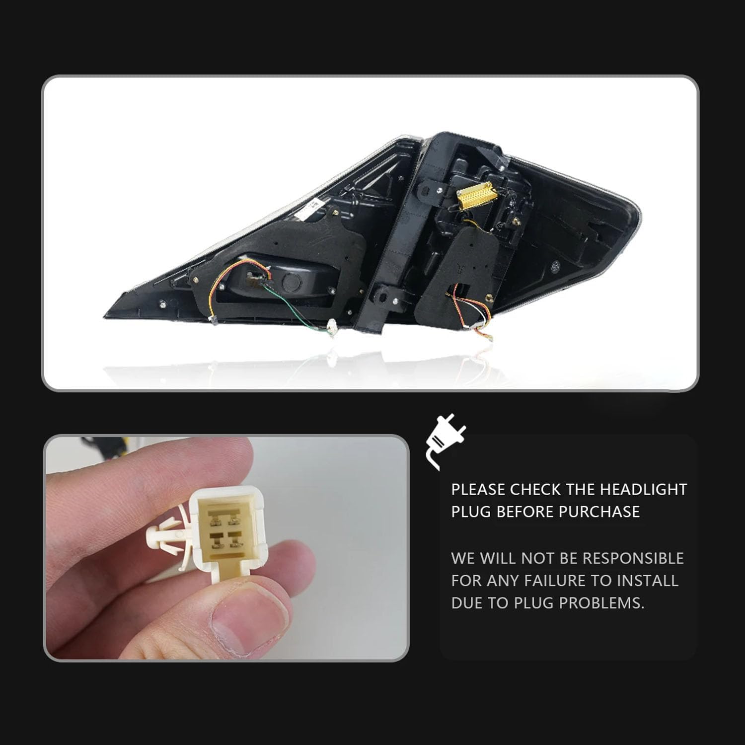 Car Rear Tail Light For Toyota Verllfire Alphard 2007 2008 2009 2010 2011 2012 2013