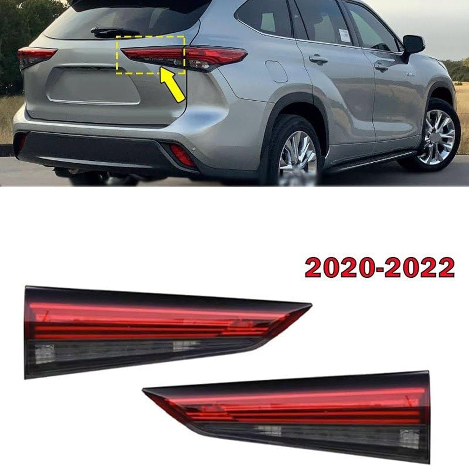 Car Rear Tail Light For Toyota Highlander 2020 2021 2022
