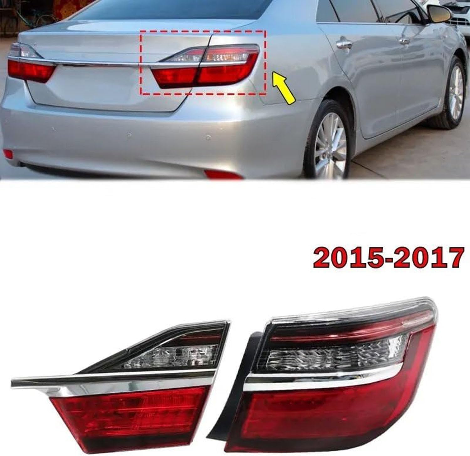 Car Rear Tail Light For Toyota Camry 2015 2016 2017
