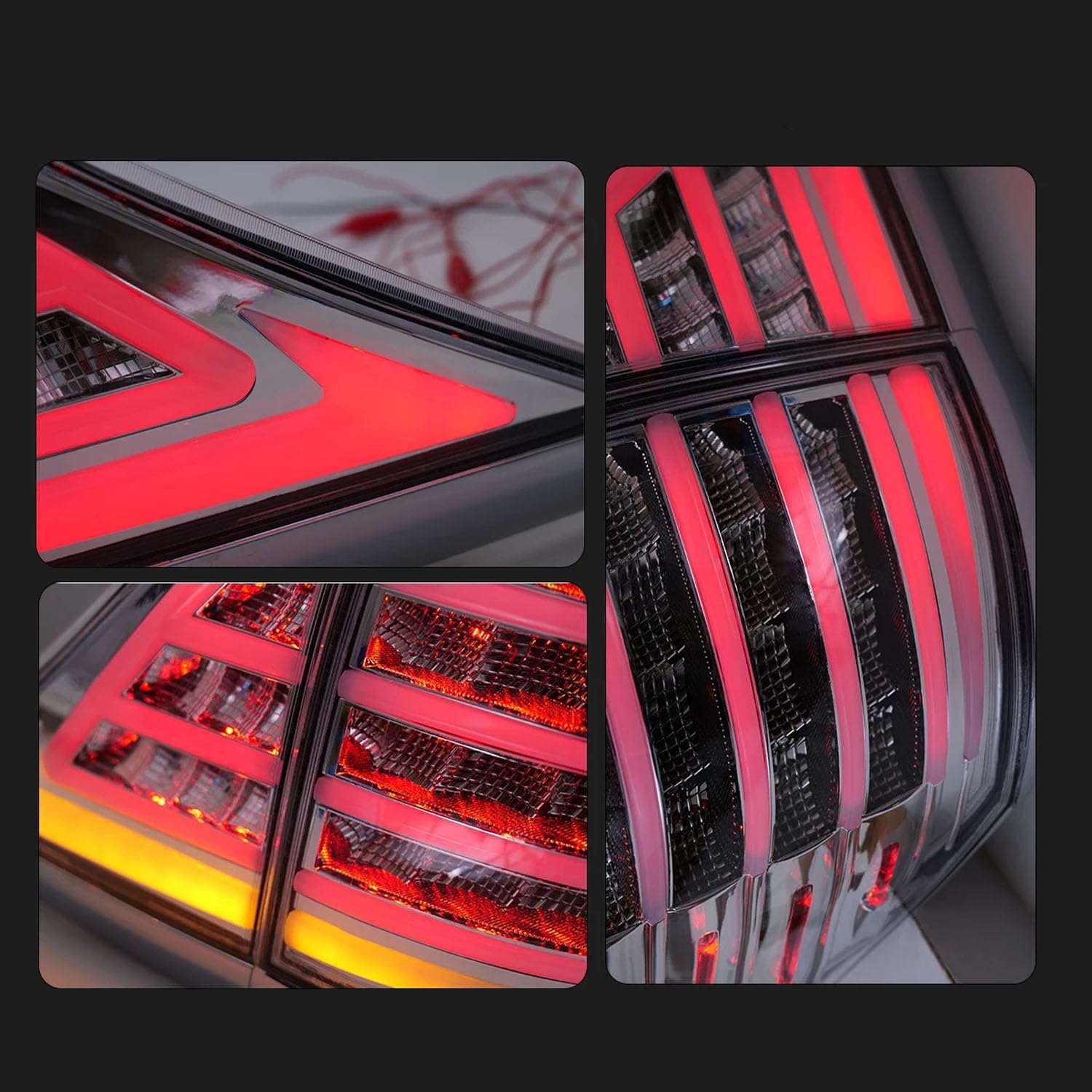 Car Rear Tail Light For Toyota Alphard Gen 2th 2007 2008 2009 2010 2011 2012 2013