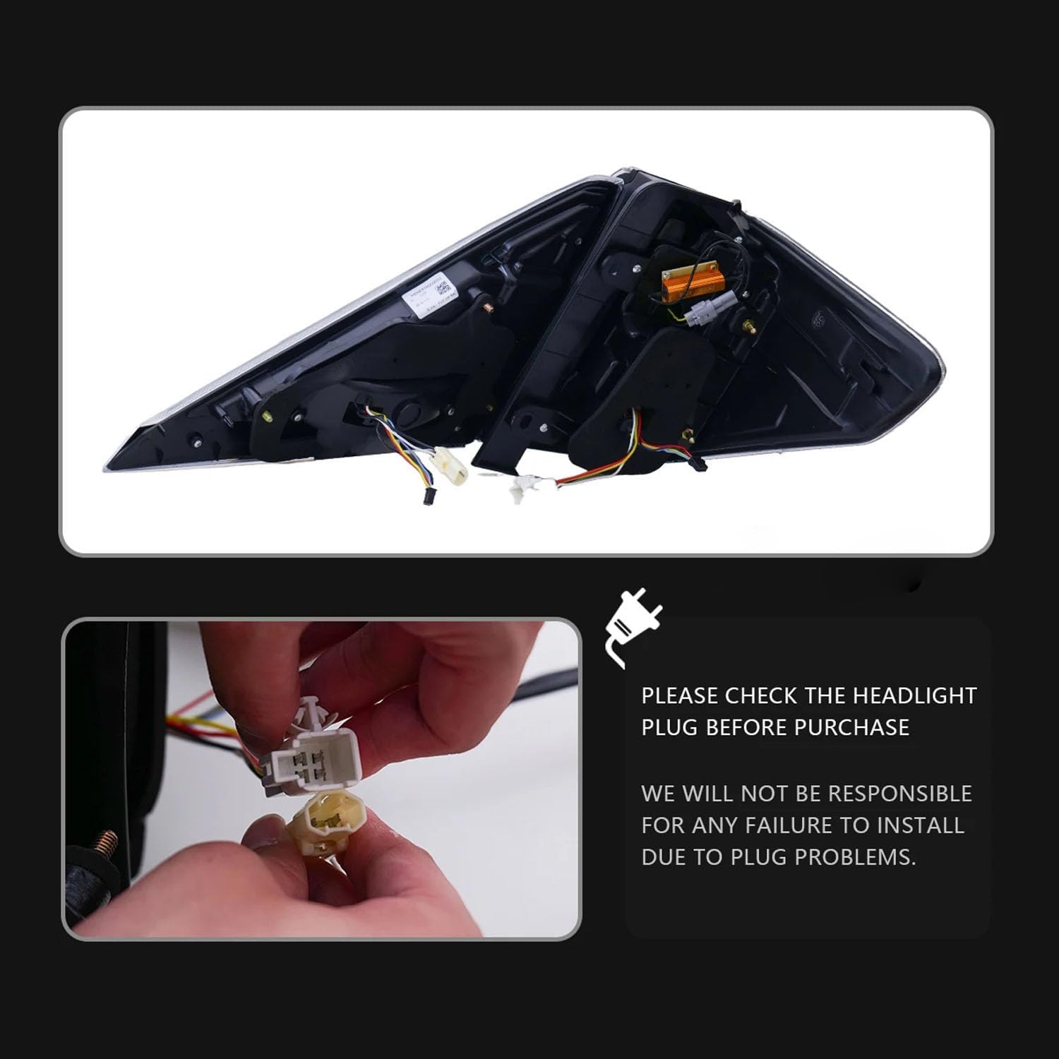 Car Rear Tail Light For Toyota Alphard Gen 2th 2007 2008 2009 2010 2011 2012 2013