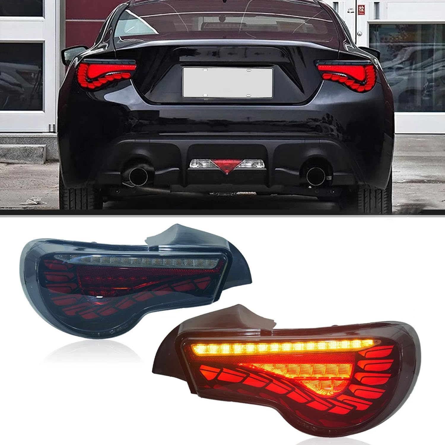 Car Rear Tail Light For Toyota 86 2012-2020Subaru BRZ 2013-2020Scion FR-S 2013-2016