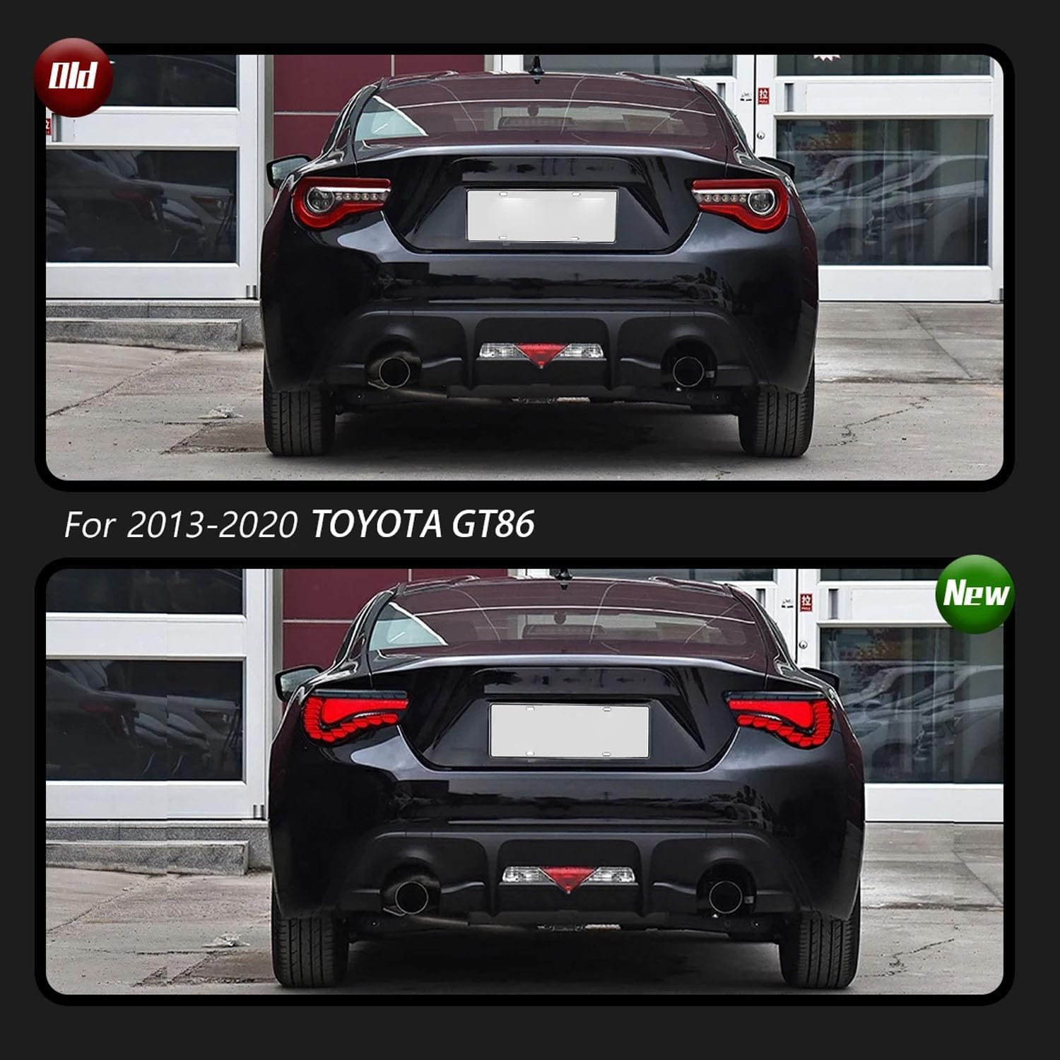 Car Rear Tail Light For Toyota 86 2012-2020Subaru BRZ 2013-2020Scion FR-S 2013-2016