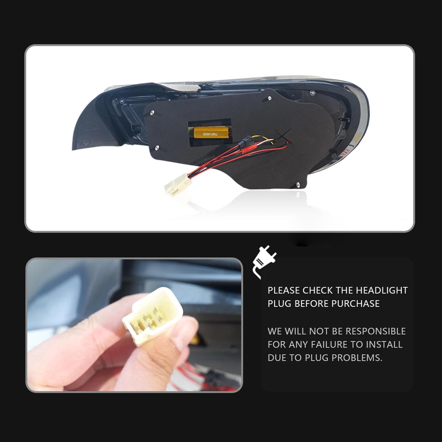 Car Rear Tail Light For Toyota 86 2012-2020Subaru BRZ 2013-2020Scion FR-S 2013-2016