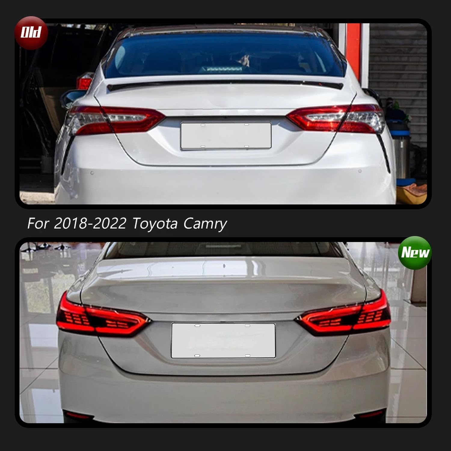 Car Rear Tail Light For Toyota Camry 2018 2019 2020 2021 2022