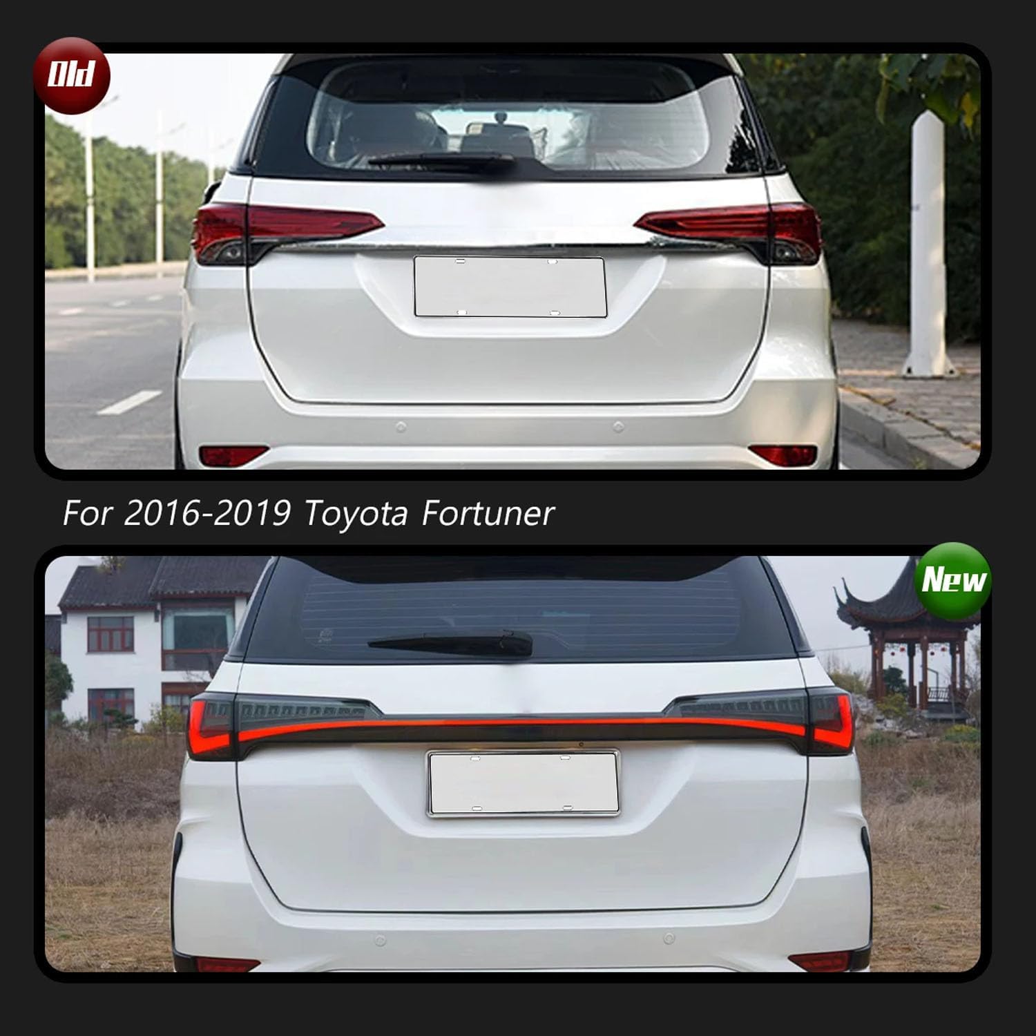 Car Rear Tail Light For Toyota Fortuner 2016 2017 2018 2019