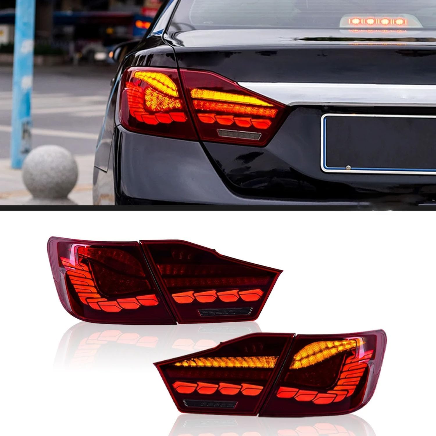 Car Rear Tail Light For Toyota Camry 2012 2013 2014