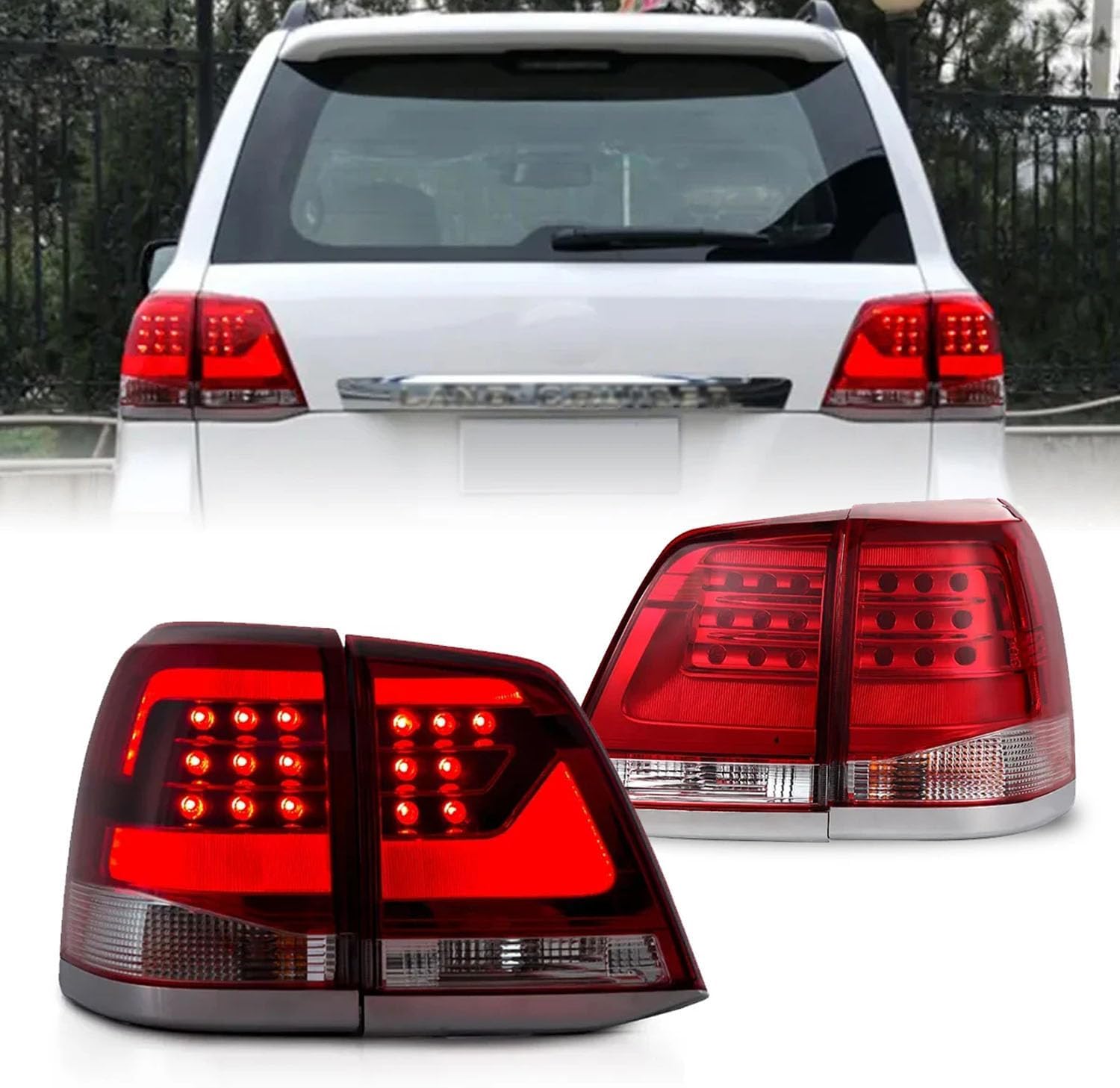 Car Rear Tail Light For Toyota Land Cruiser 2008-2015