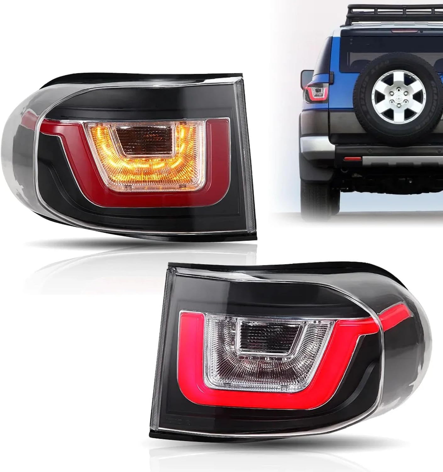 Car Rear Tail Light For Toyota FJ Cruiser 2007-2014