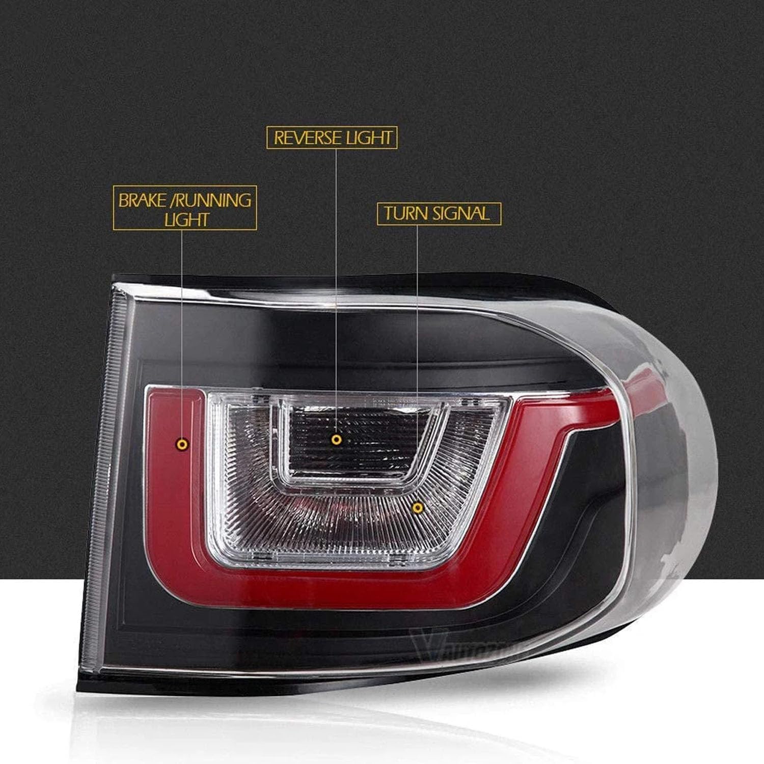 Car Rear Tail Light For Toyota FJ Cruiser 2007-2014