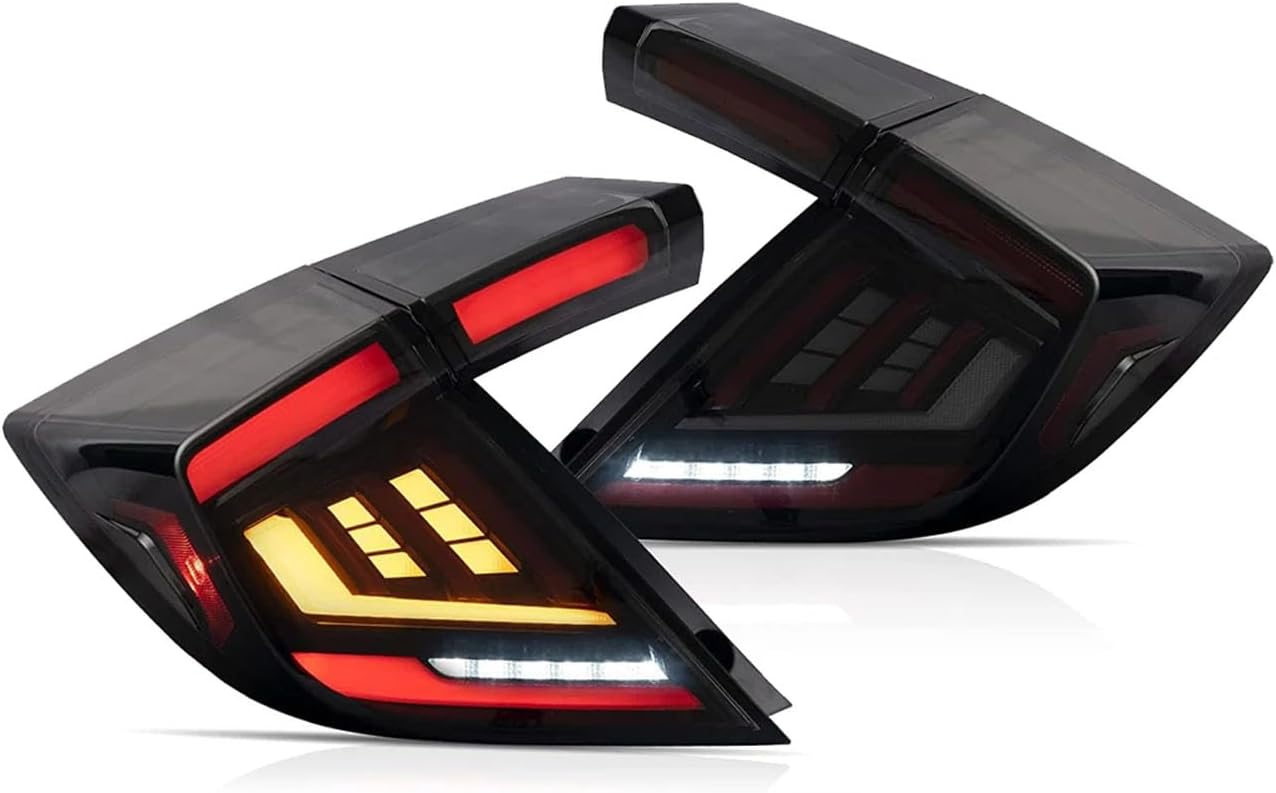 Car Rear Tail Light For Honda Civic Hatchback 2018 2019 2020 2021 2022