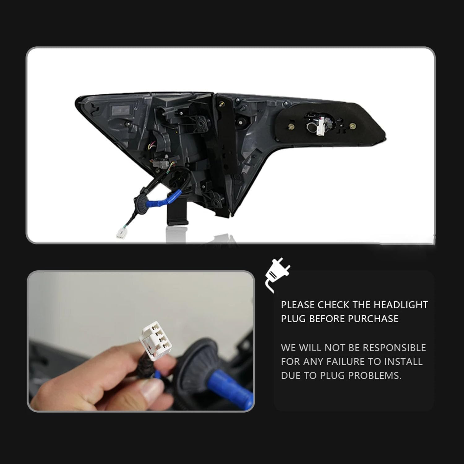 Car Rear Tail Light For HRV Vezel 2014 2015 2016 2017 2018 2019