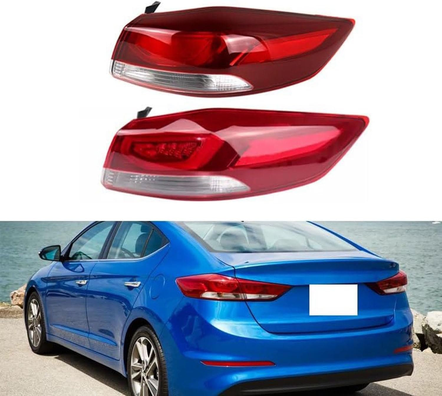 Car Rear Tail Light For Hyundai Elantra 2017 2018 2019
