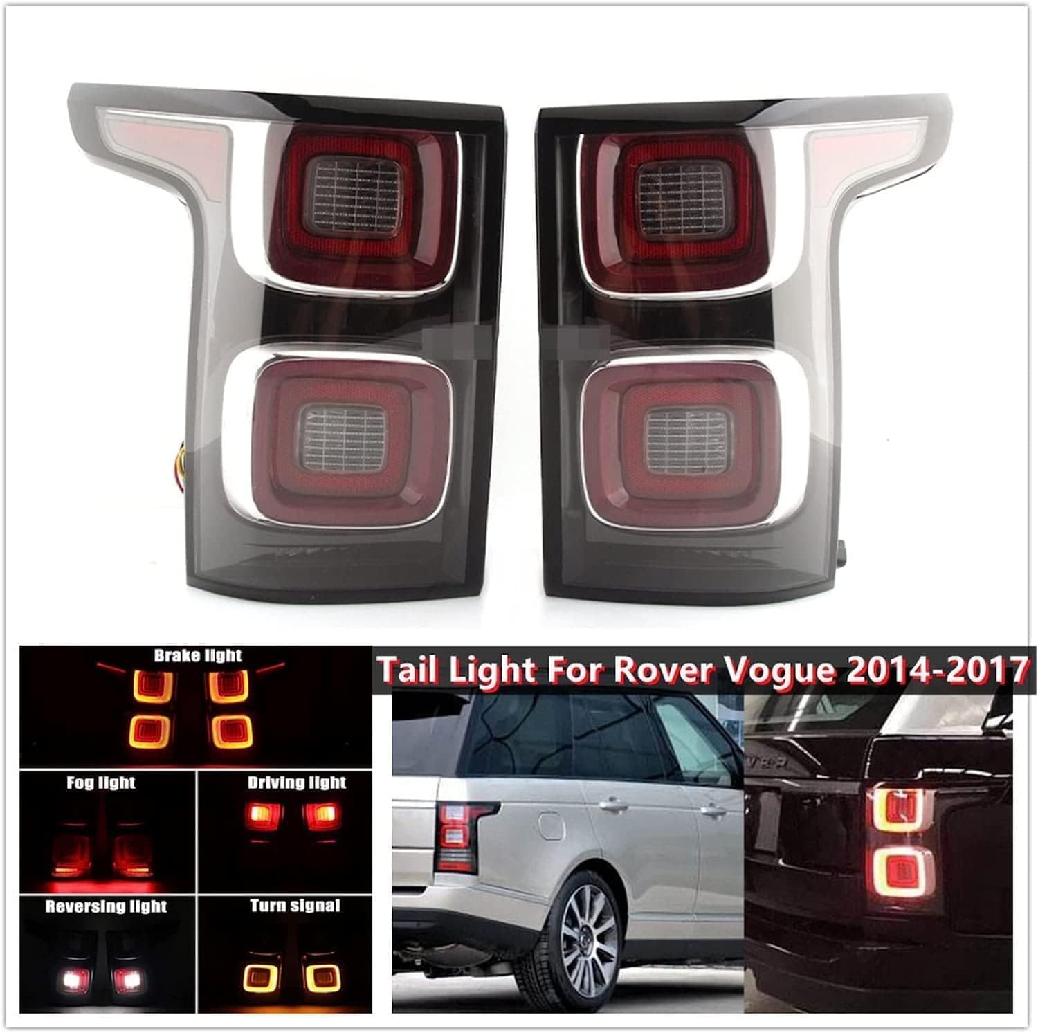 Car Rear Tail Light For Land Rover Rover Vogue 2014 2015 2016 2017
