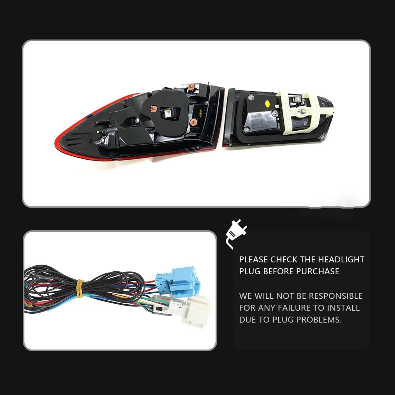 Car Rear Tail Light For Mercedes-Benz GLC X253 2016 2017 2018 2019