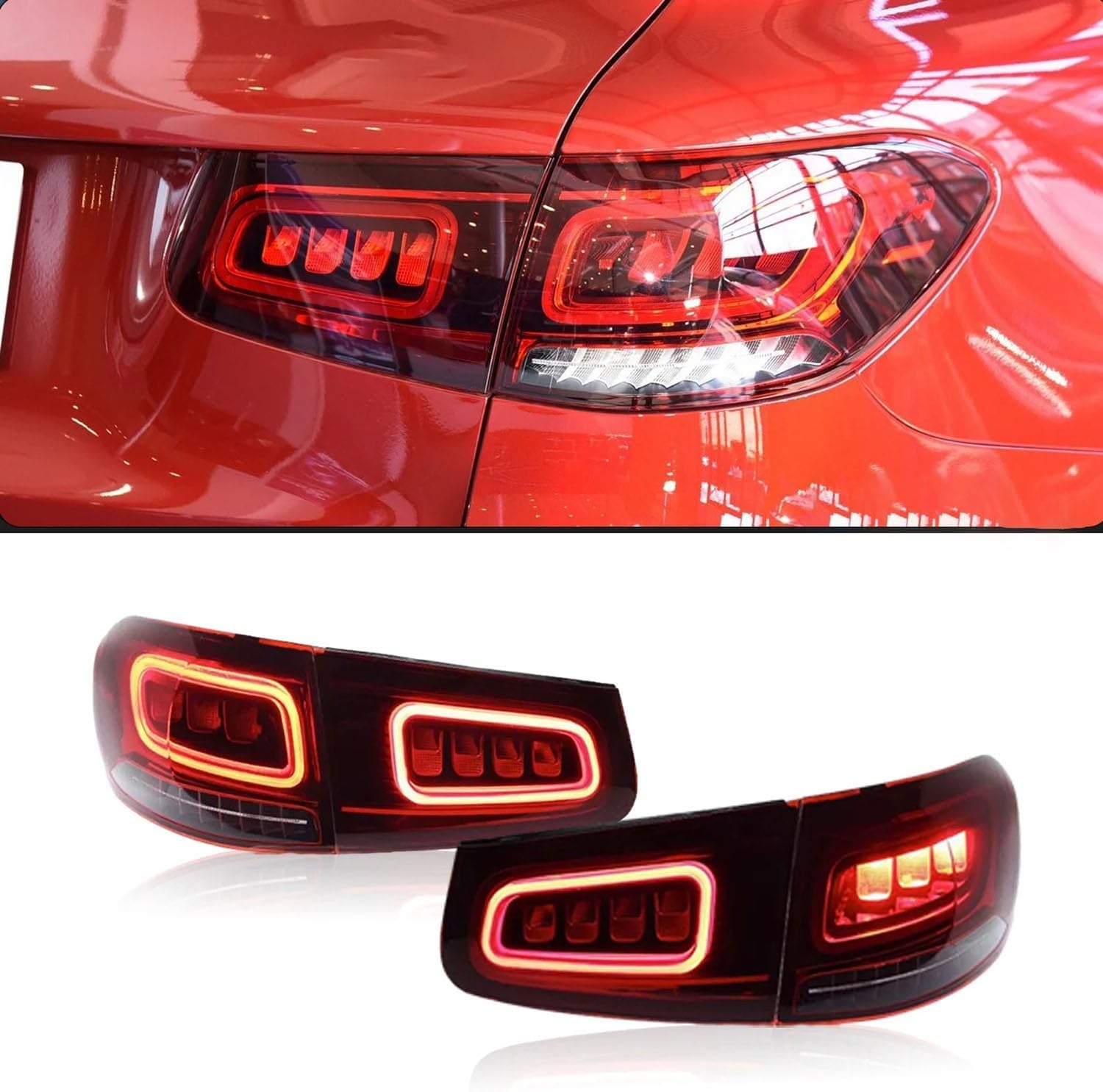 Car Rear Tail Light For Mercedes-Benz GLC X253 2016 2017 2018 2019