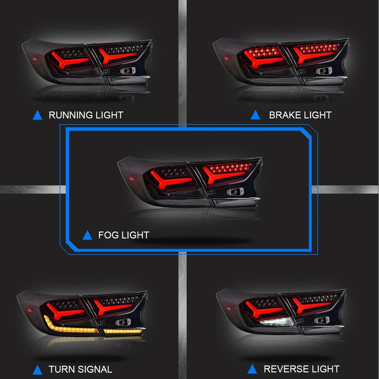 Car Rear Tail Light For Accord 2018-2022 10th