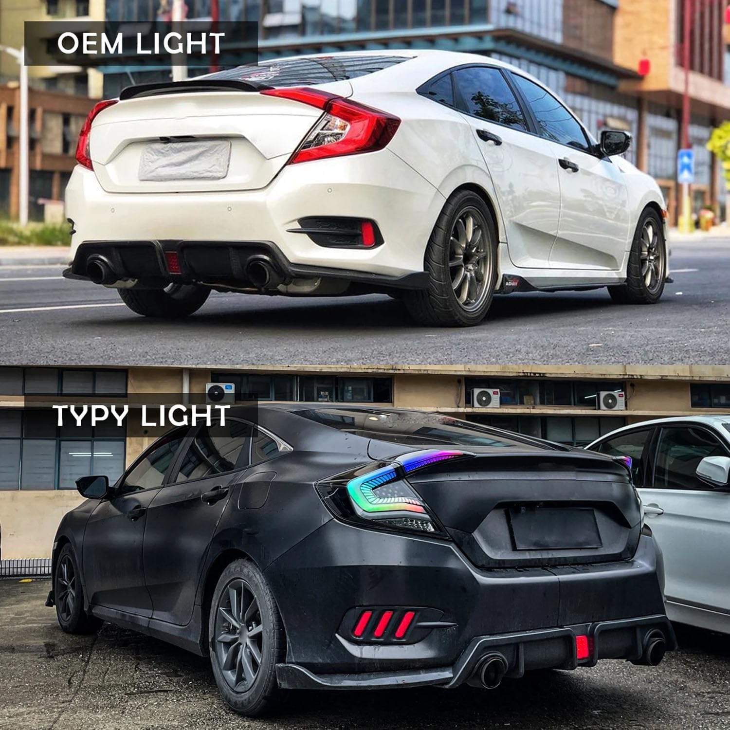 Car Rear Tail Light For Civic 10th