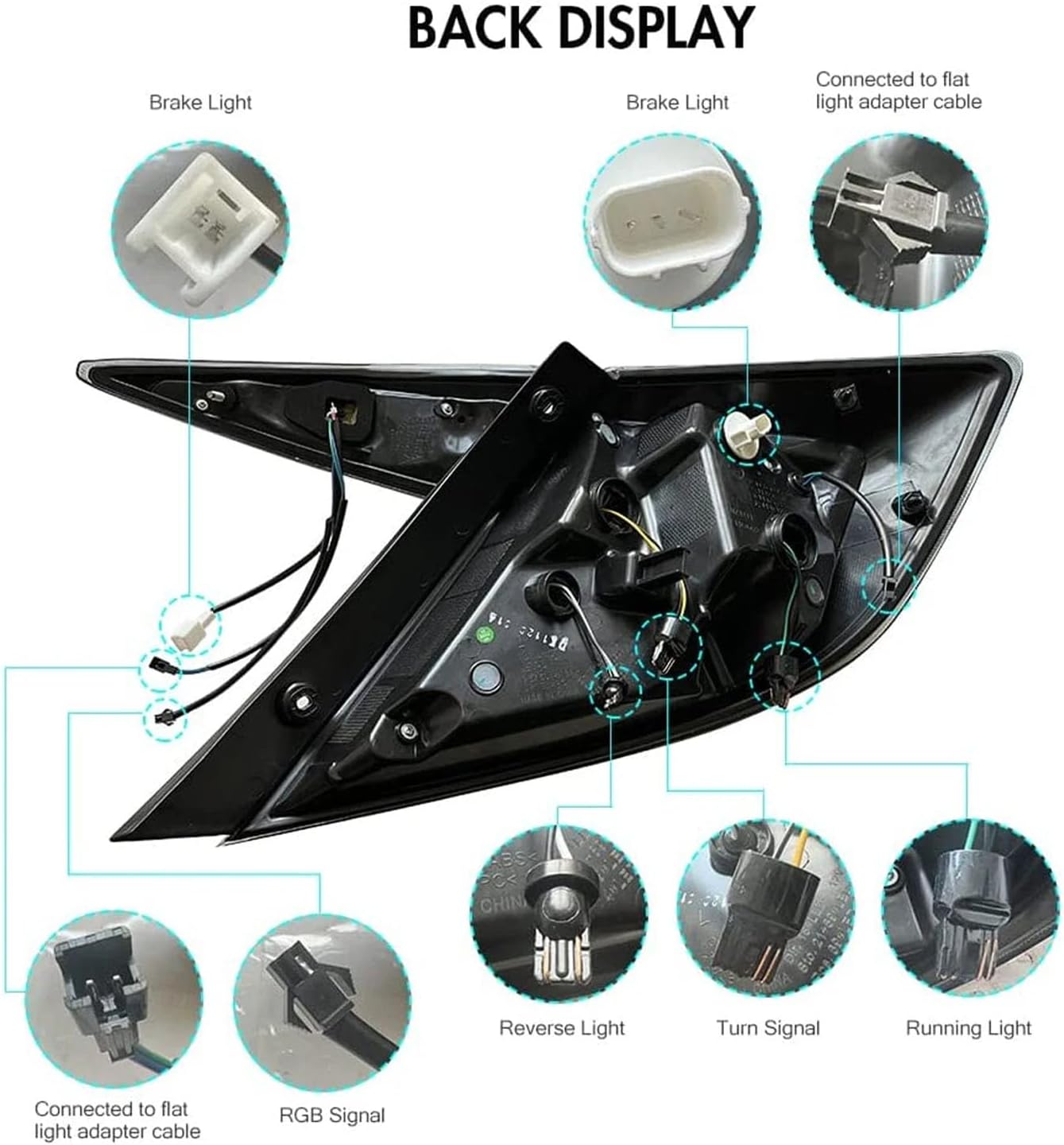 Car Rear Tail Light For Civic 10th