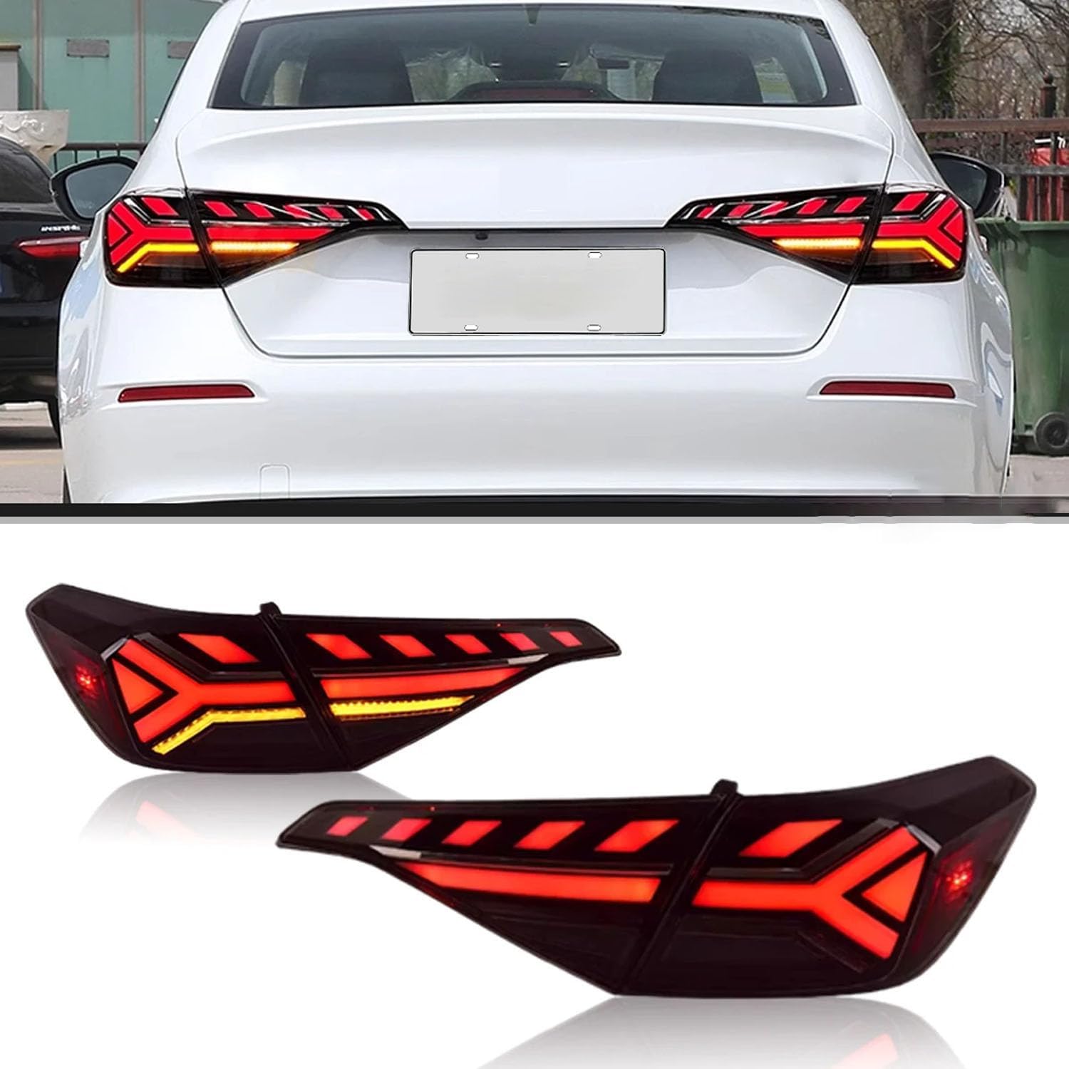 Car Rear Tail Light For Civic 11 2022 2023