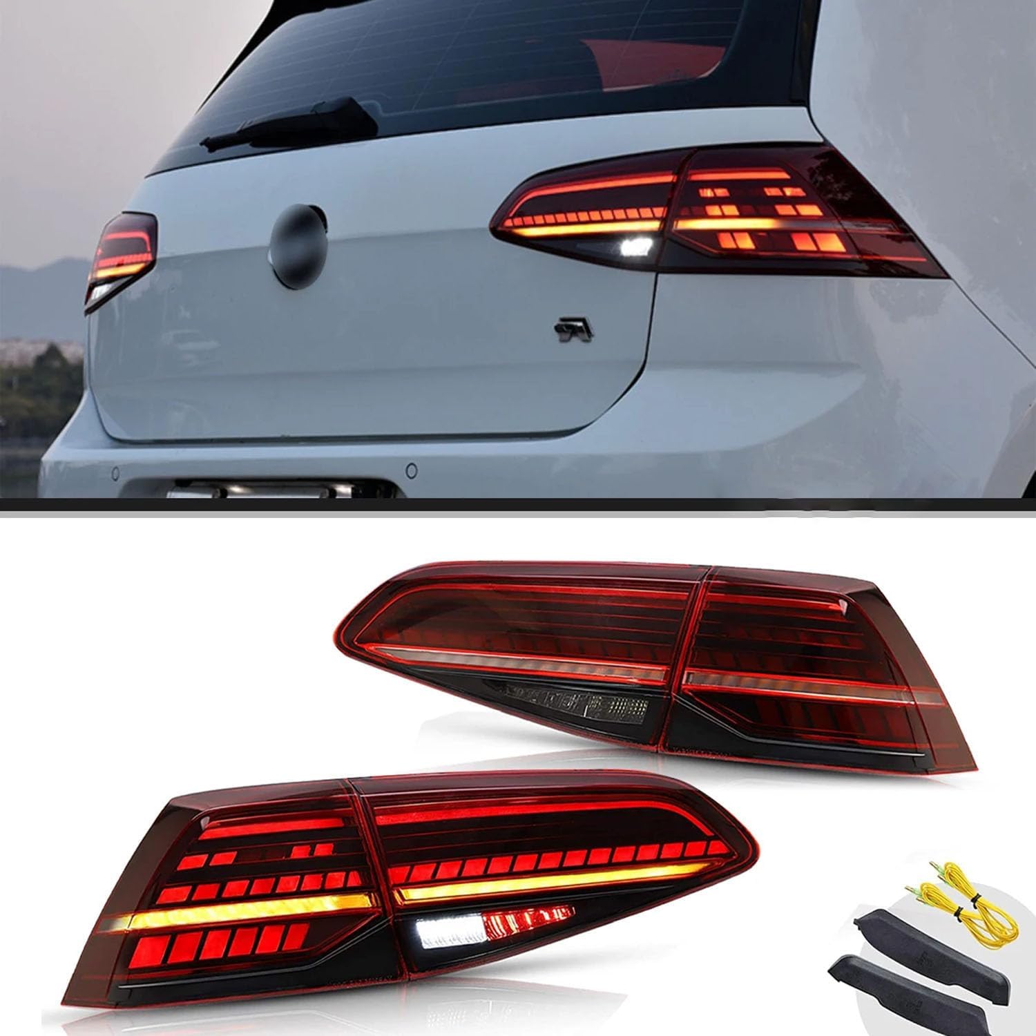 Car Rear Tail Light For VW Golf MK7 Golf 7 5 TSI TDI 2013-2019