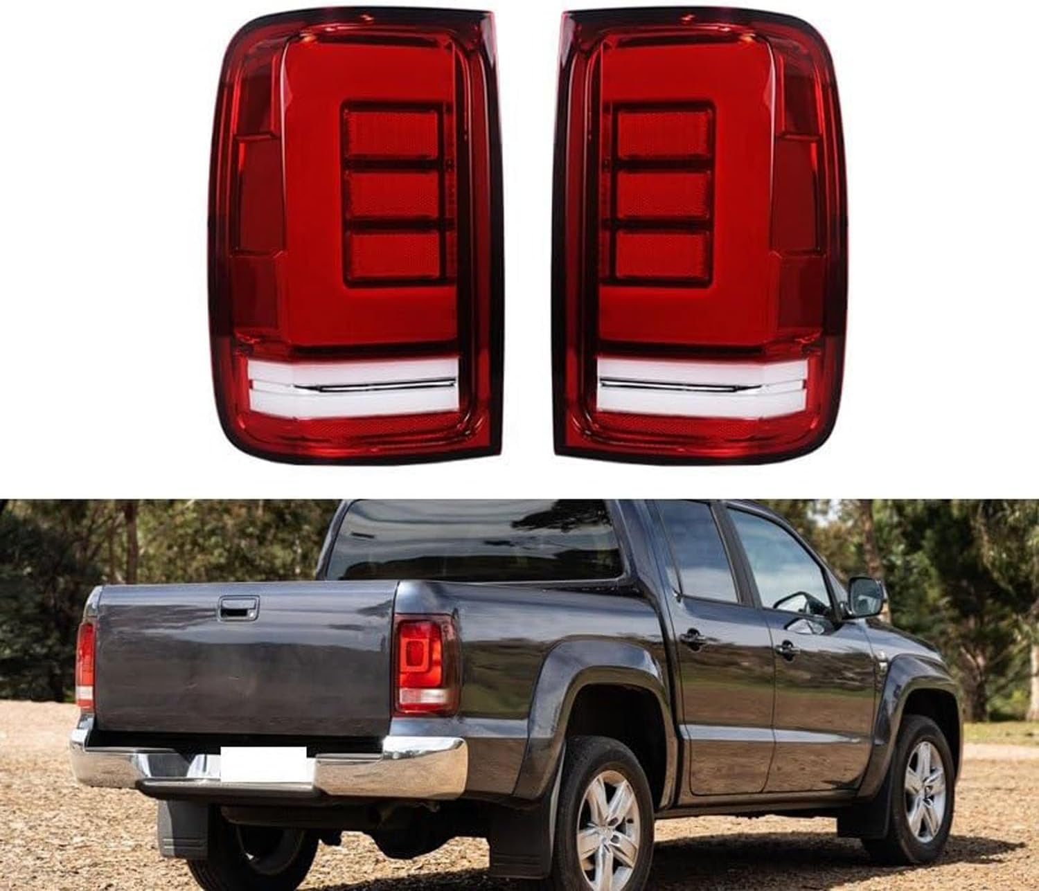 Car Rear Tail Light For VW Amarok V6 2008 2009-2020