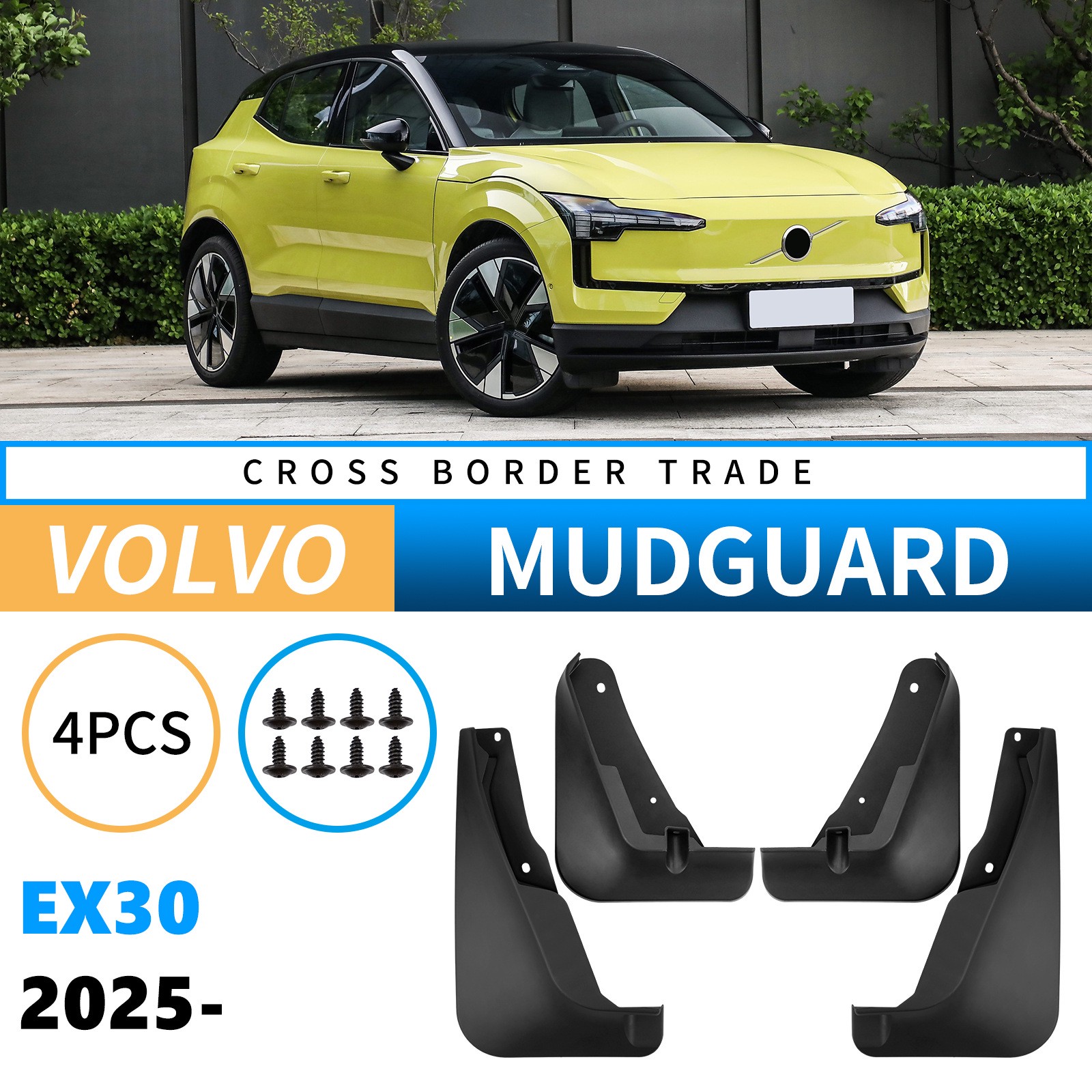 Mudguards for Volvo EX30 2025