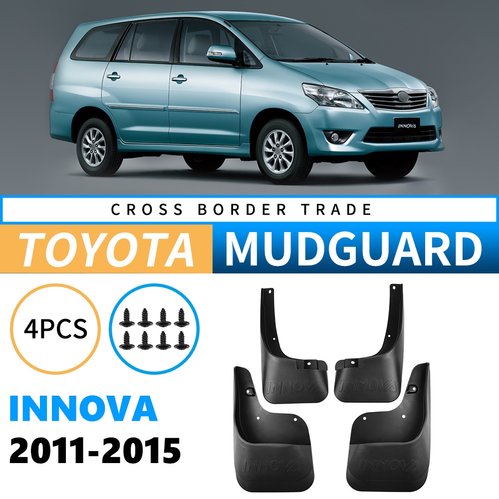 Mudguards for Toyota Innova 2011-2015