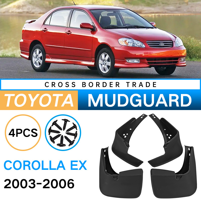 Mudguards for Toyota Corolla EX 2003-2006