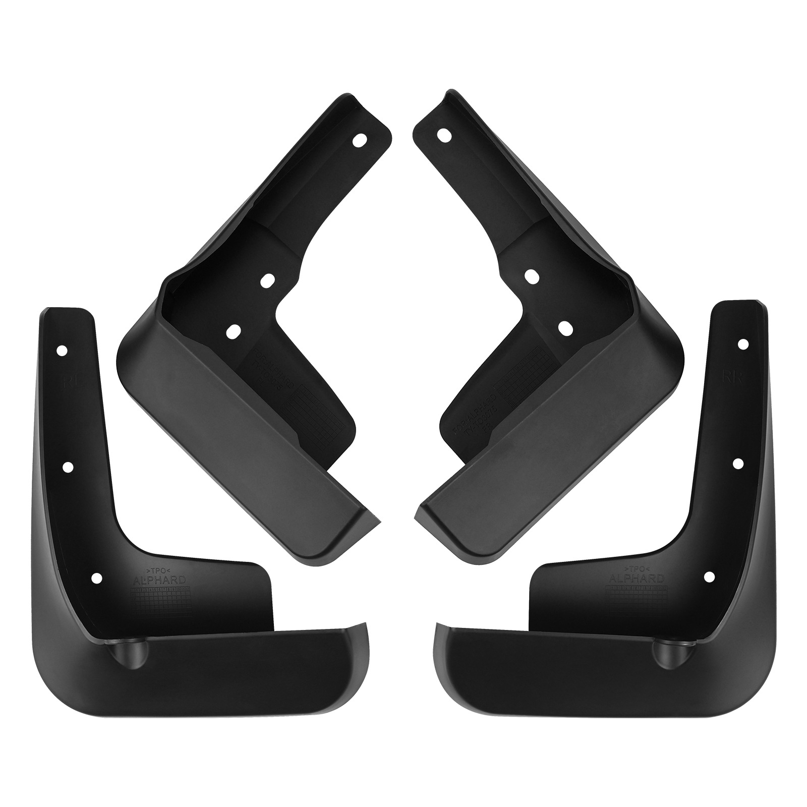 Mudguards for Toyota Alphard 2022-2025