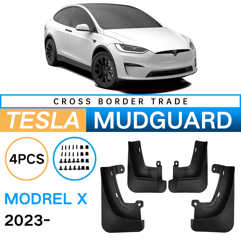 Mudguards for Tesla Model X 2023