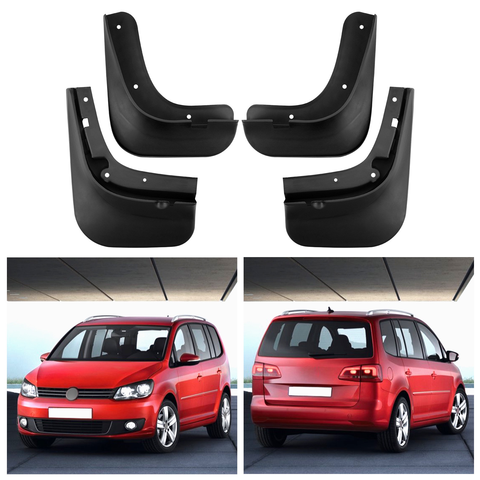 Mudguards for Volkswagen Touran 2011-2015