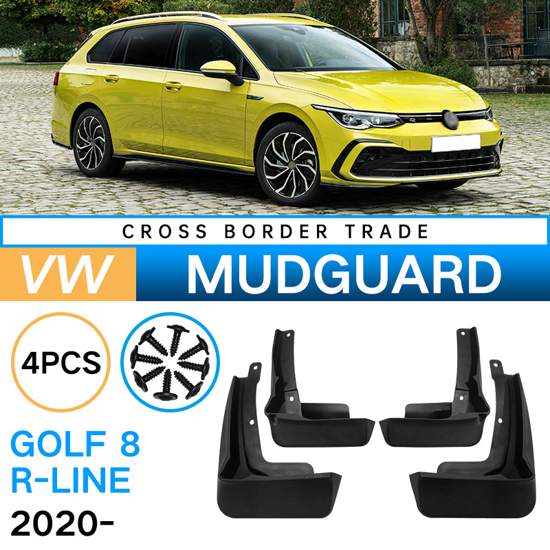 Mudguards for Volkswagen Golf 8 R-Line 2020-2023