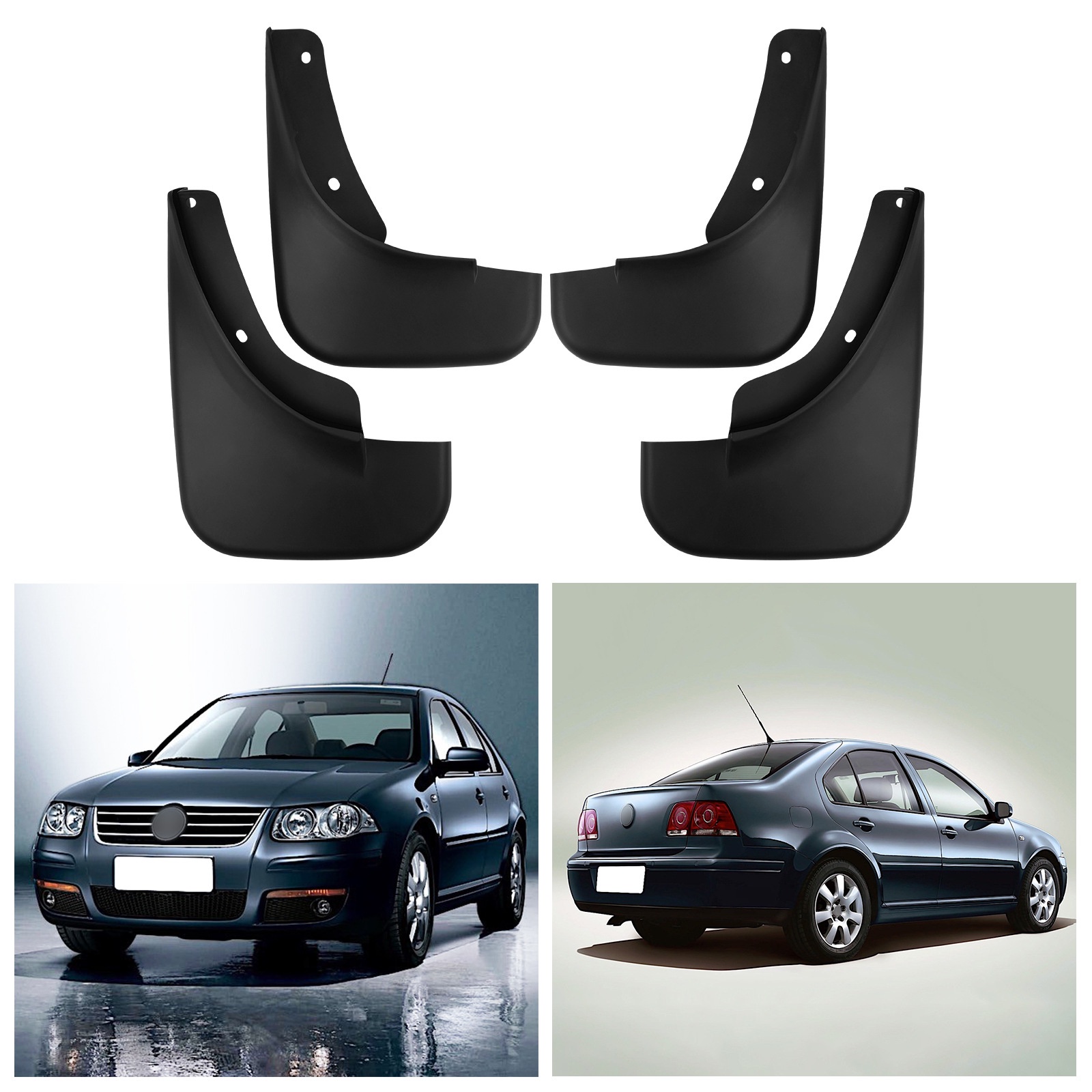 Mudguards for Volkswagen Bora 2004-2008 Golf 4 5