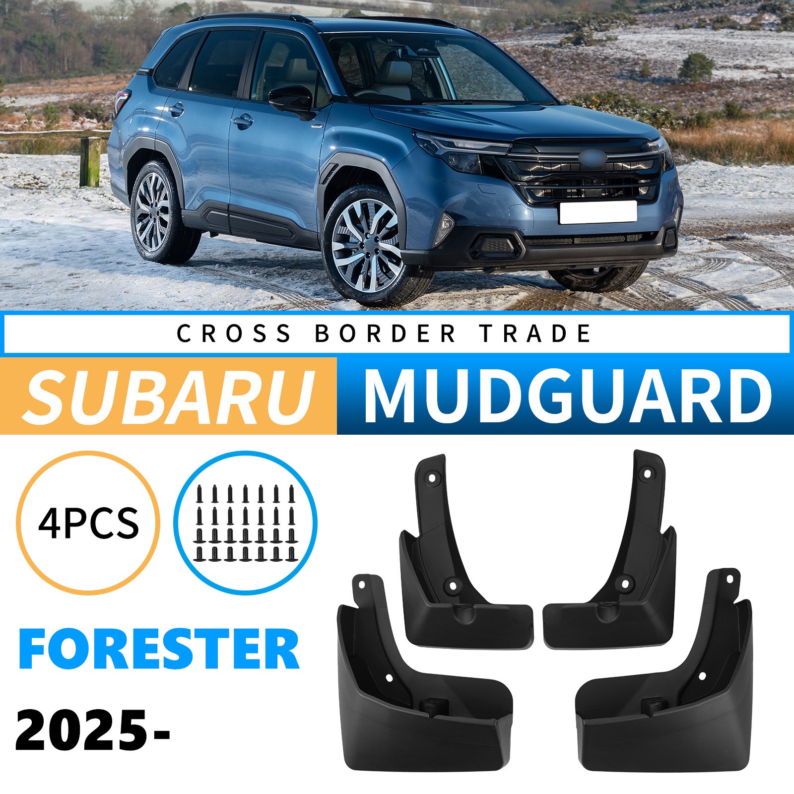 Mudguards for Subaru Forester 2025